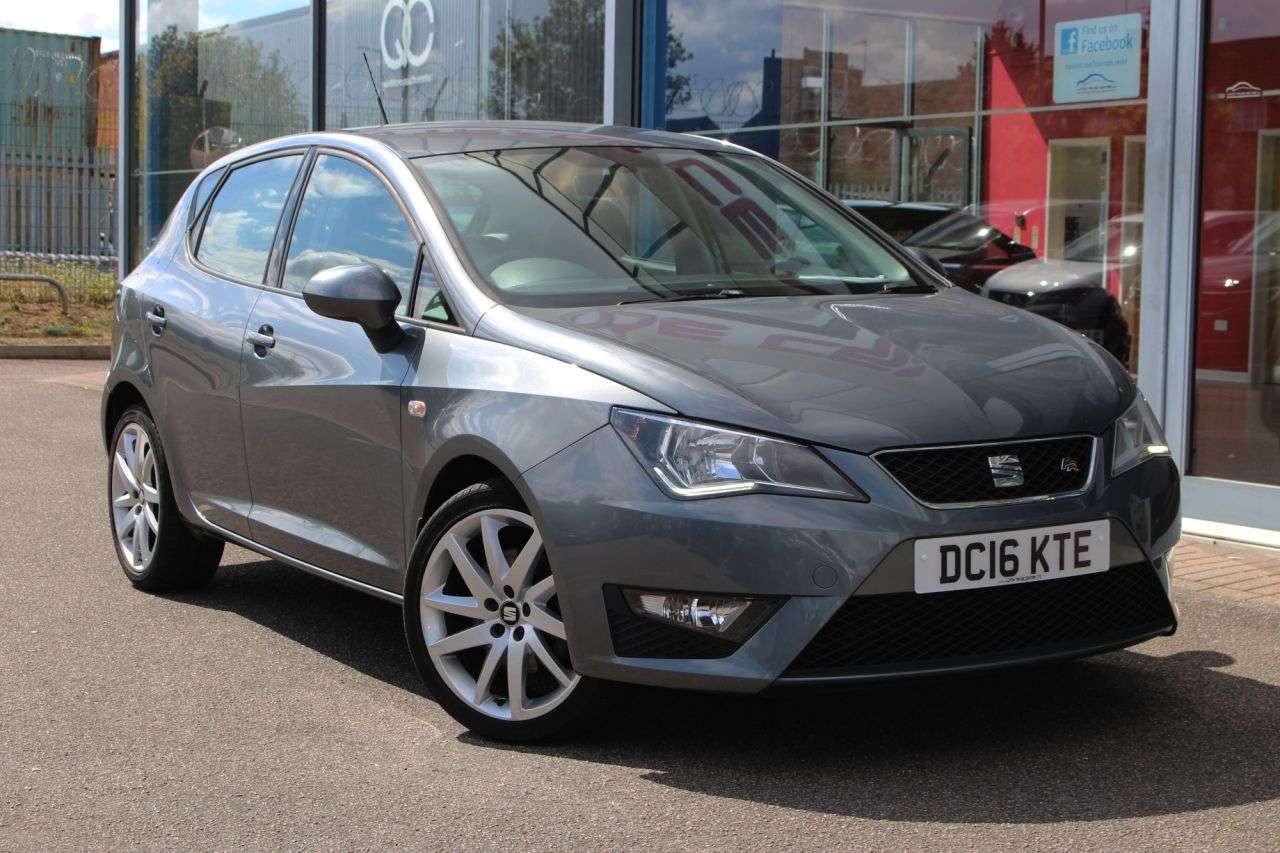 A 2016 SEAT IBIZA 1.0 EcoTSI FR Hatchback 5dr Petrol DSG Euro 6 (s/s) (110 ps) P/SENSORS, 17" A 2016 SEAT IBIZA 1.0 EcoTSI FR Hatchback 5dr Petrol DSG Euro 6 (s/s) (110 ps) P/SENSORS, 17"