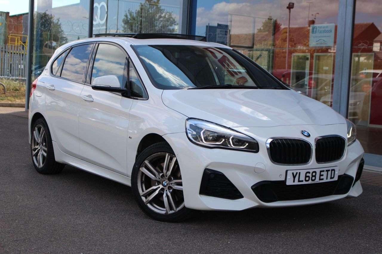 A 2018 BMW 2 SERIES ACTIVE TOURER 1.5 225xe 7.6kWh M Sport (Premium) MPV 5dr Petrol Plug-in Hybrid Auto 4WD E A 2018 BMW 2 SERIES ACTIVE TOURER 1.5 225xe 7.6kWh M Sport (Premium) MPV 5dr Petrol Plug-in Hybrid Auto 4WD E