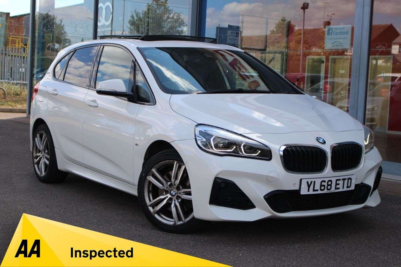 A 2018 BMW 2 SERIES ACTIVE TOURER 1.5 225xe 7.6kWh M Sport (Premium) MPV 5dr Petrol Plug-in Hybrid Auto 4WD E A 2018 BMW 2 SERIES ACTIVE TOURER 1.5 225xe 7.6kWh M Sport (Premium) MPV 5dr Petrol Plug-in Hybrid Auto 4WD E