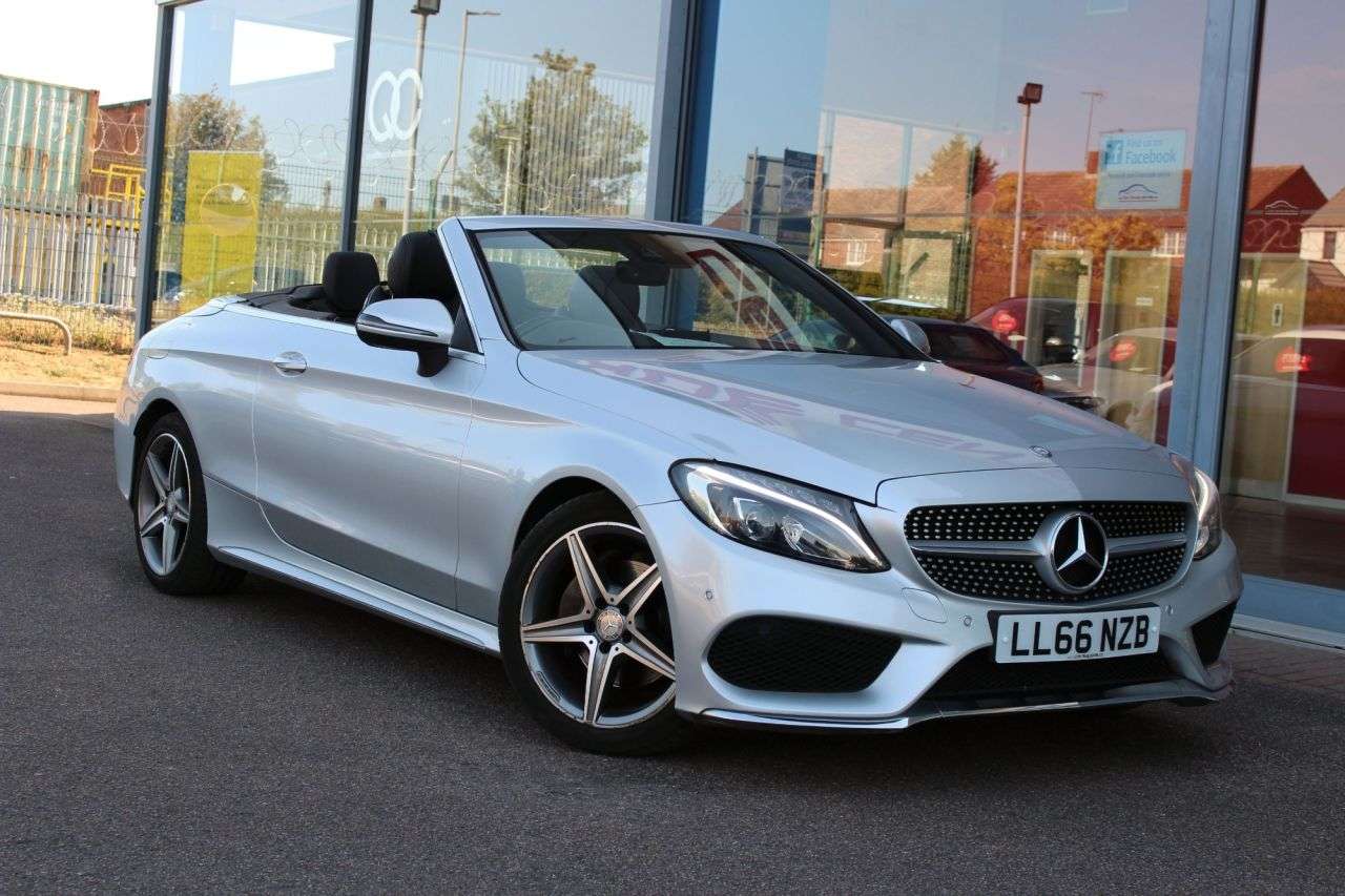A 2017 MERCEDES-BENZ C CLASS 2.1 C220d AMG Line Cabriolet 2dr Diesel G-Tronic+ Euro 6 (s/s) (170 ps) 18" A 2017 MERCEDES-BENZ C CLASS 2.1 C220d AMG Line Cabriolet 2dr Diesel G-Tronic+ Euro 6 (s/s) (170 ps) 18"