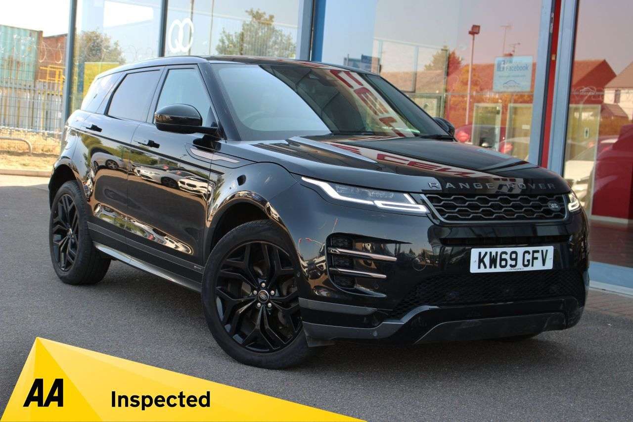 A 2019 LAND ROVER RANGE ROVER EVOQUE 2.0 D180 R-Dynamic HSE SUV 5dr Diesel Auto 4WD Euro 6 (s/s) (180 ps) CRUISE A 2019 LAND ROVER RANGE ROVER EVOQUE 2.0 D180 R-Dynamic HSE SUV 5dr Diesel Auto 4WD Euro 6 (s/s) (180 ps) CRUISE