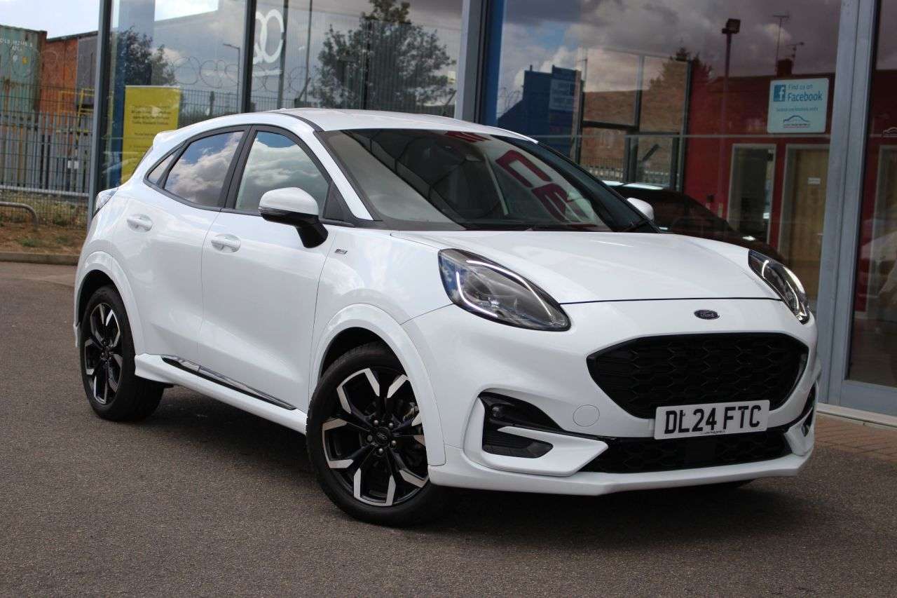 A 2024 FORD PUMA 1.0T EcoBoost MHEV ST-Line X SUV 5dr Petrol Hybrid DCT Euro 6 (s/s) (125 ps A 2024 FORD PUMA 1.0T EcoBoost MHEV ST-Line X SUV 5dr Petrol Hybrid DCT Euro 6 (s/s) (125 ps