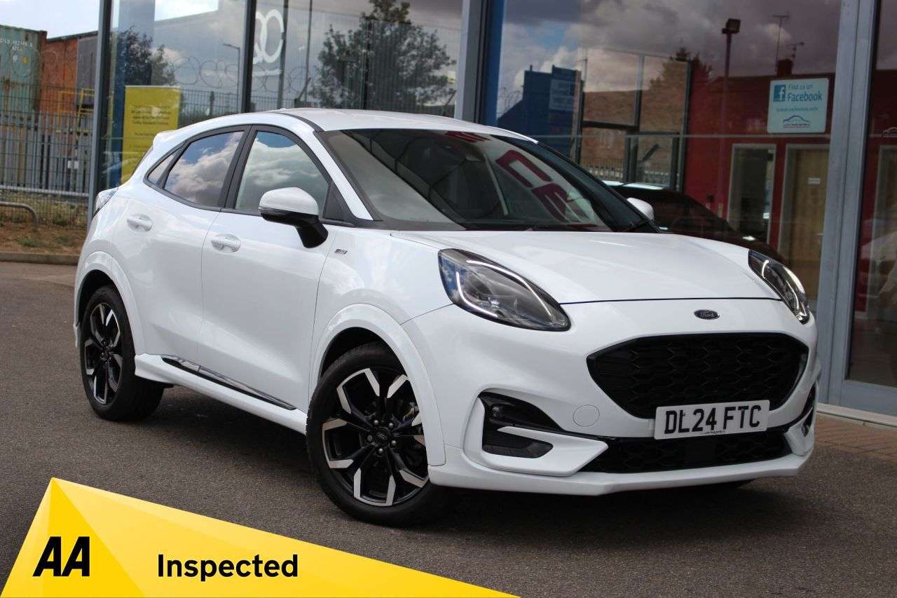 A 2024 FORD PUMA 1.0T EcoBoost MHEV ST-Line X SUV 5dr Petrol Hybrid DCT Euro 6 (s/s) (125 ps A 2024 FORD PUMA 1.0T EcoBoost MHEV ST-Line X SUV 5dr Petrol Hybrid DCT Euro 6 (s/s) (125 ps