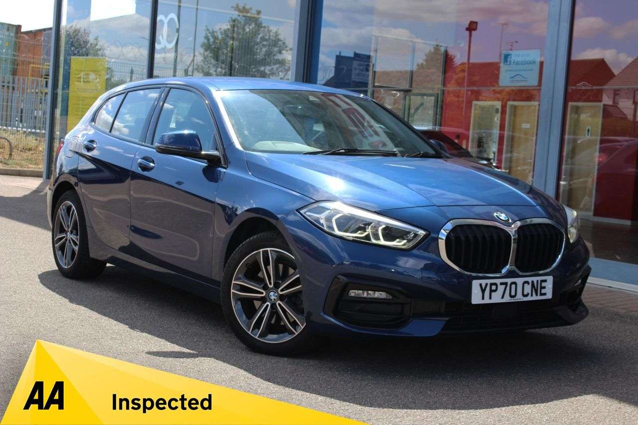 A 2020 BMW 1 SERIES 1.5 118i Sport Hatchback 5dr Petrol DCT Euro 6 (s/s) (140 ps) CRUISE/LDW, 1 A 2020 BMW 1 SERIES 1.5 118i Sport Hatchback 5dr Petrol DCT Euro 6 (s/s) (140 ps) CRUISE/LDW, 1