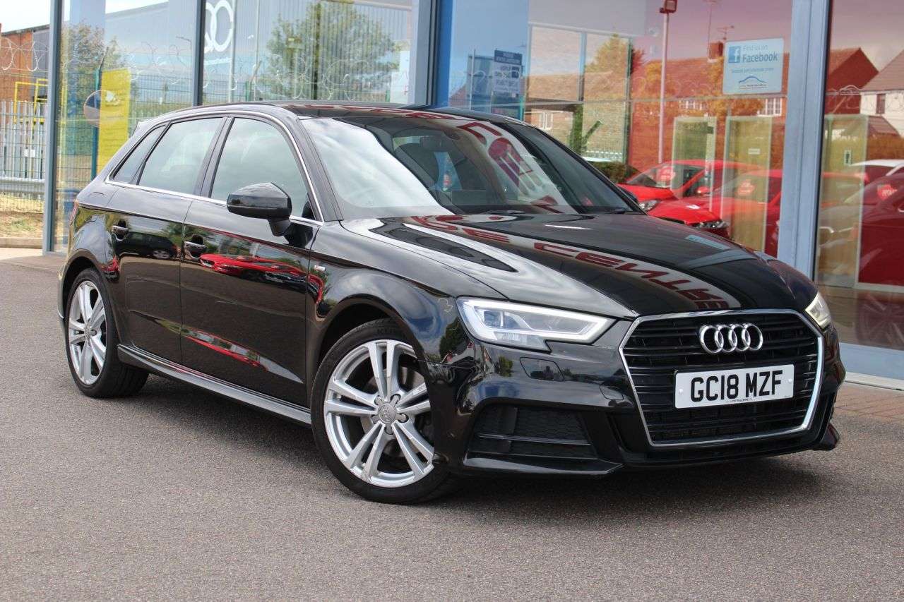 A 2018 AUDI A3 2.0 TFSI S line Sportback 5dr Petrol Manual Euro 6 (s/s) (190 ps) DAB, DIGI A 2018 AUDI A3 2.0 TFSI S line Sportback 5dr Petrol Manual Euro 6 (s/s) (190 ps) DAB, DIGI