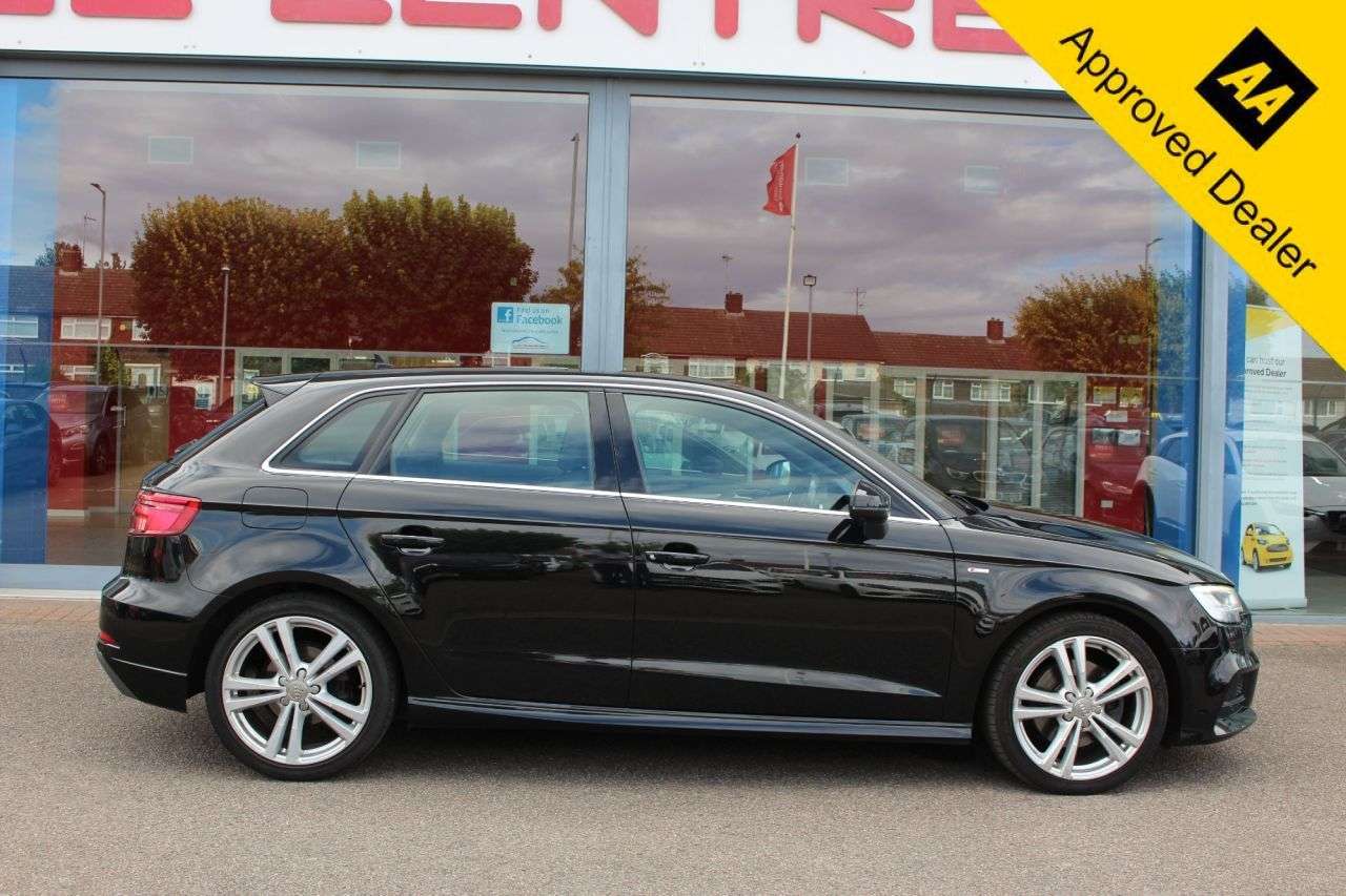 A 2018 AUDI A3 2.0 TFSI S line Sportback 5dr Petrol Manual Euro 6 (s/s) (190 ps) DAB, DIGI A 2018 AUDI A3 2.0 TFSI S line Sportback 5dr Petrol Manual Euro 6 (s/s) (190 ps) DAB, DIGI