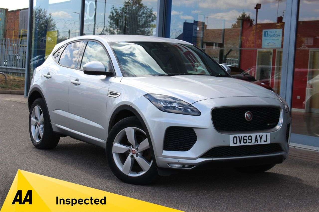 A 2019 JAGUAR E-PACE 2.0 D150 R-Dynamic SE SUV 5dr Diesel Auto AWD Euro 6 (s/s) (150 ps) E/TAILG A 2019 JAGUAR E-PACE 2.0 D150 R-Dynamic SE SUV 5dr Diesel Auto AWD Euro 6 (s/s) (150 ps) E/TAILG