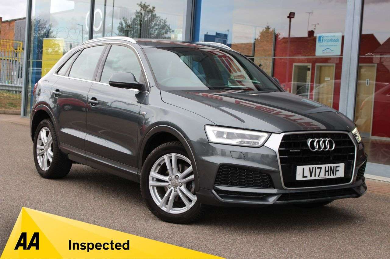 A 2017 AUDI Q3 2.0 TDI S line Edition SUV 5dr Diesel Manual quattro Euro 6 (s/s) (150 ps) A 2017 AUDI Q3 2.0 TDI S line Edition SUV 5dr Diesel Manual quattro Euro 6 (s/s) (150 ps)