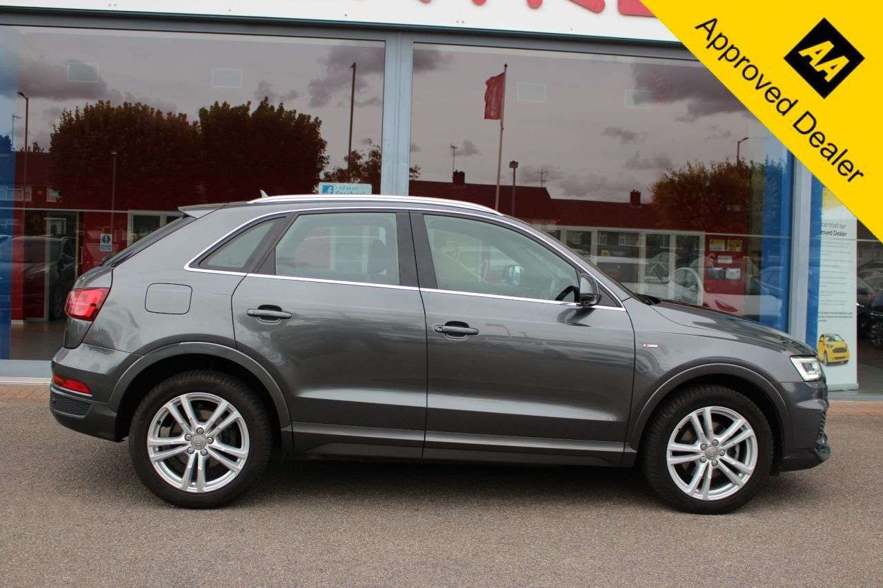 A 2017 AUDI Q3 2.0 TDI S line Edition SUV 5dr Diesel Manual quattro Euro 6 (s/s) (150 ps) A 2017 AUDI Q3 2.0 TDI S line Edition SUV 5dr Diesel Manual quattro Euro 6 (s/s) (150 ps)