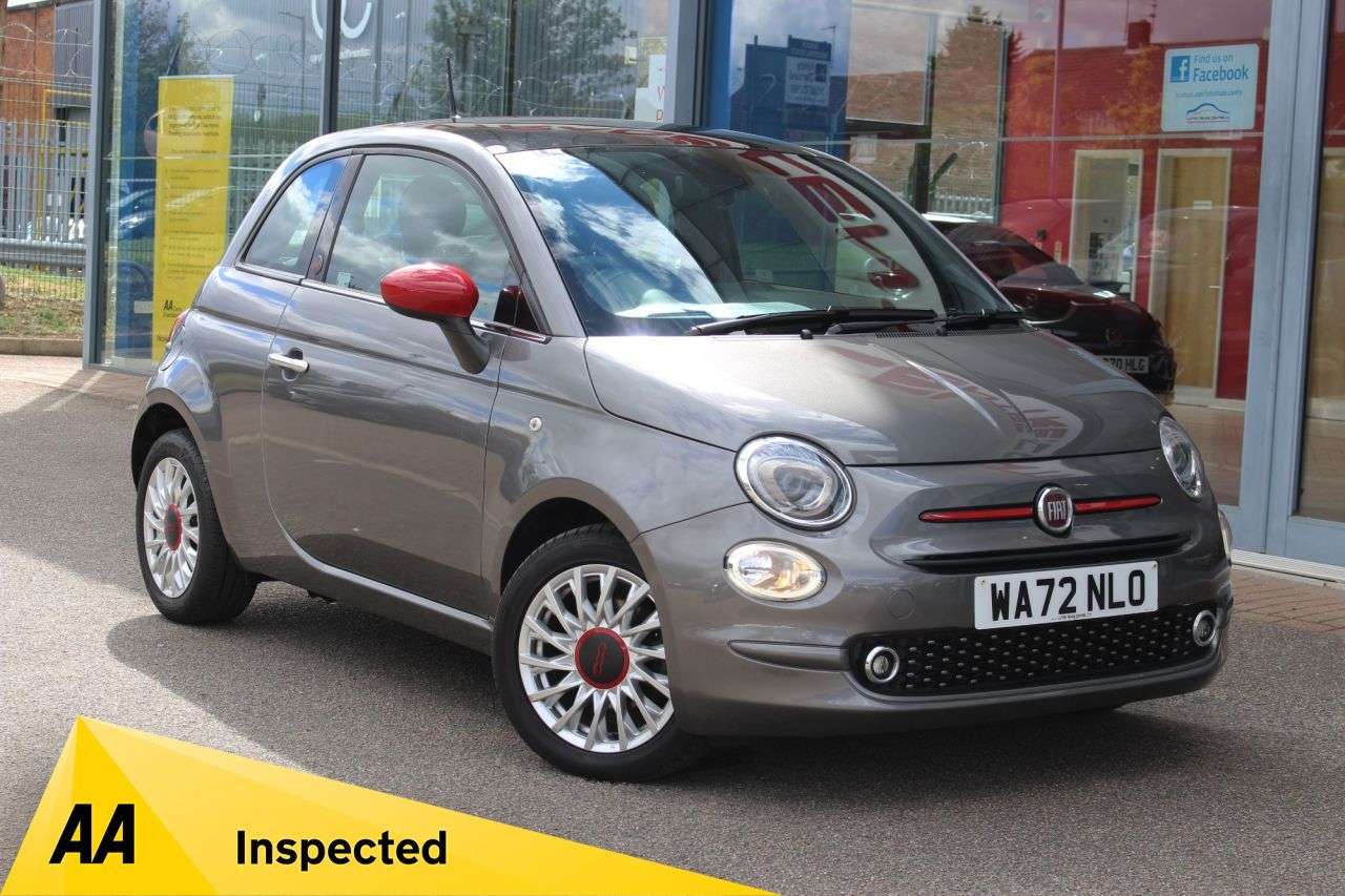 A 2022 FIAT 500 1.0 MHEV RED Hatchback 3dr Petrol Manual Euro 6 (s/s) (70 bhp) 15" ALLOYS, A 2022 FIAT 500 1.0 MHEV RED Hatchback 3dr Petrol Manual Euro 6 (s/s) (70 bhp) 15" ALLOYS,