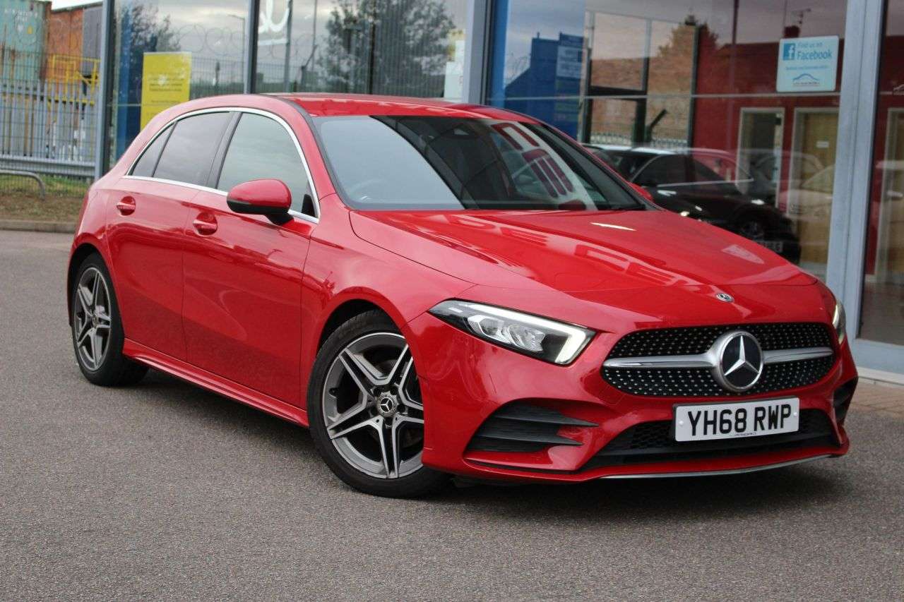 A 2019 MERCEDES-BENZ A CLASS 1.5 A180d AMG Line Hatchback 5dr Diesel 7G-DCT Euro 6 (s/s) (116 ps) CRUISE A 2019 MERCEDES-BENZ A CLASS 1.5 A180d AMG Line Hatchback 5dr Diesel 7G-DCT Euro 6 (s/s) (116 ps) CRUISE