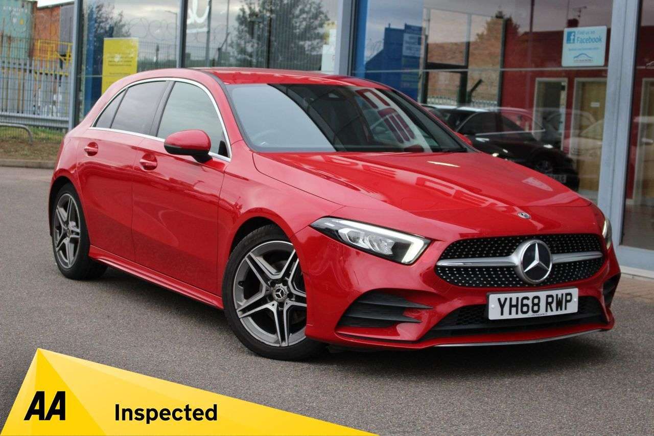 A 2019 MERCEDES-BENZ A CLASS 1.5 A180d AMG Line Hatchback 5dr Diesel 7G-DCT Euro 6 (s/s) (116 ps) CRUISE A 2019 MERCEDES-BENZ A CLASS 1.5 A180d AMG Line Hatchback 5dr Diesel 7G-DCT Euro 6 (s/s) (116 ps) CRUISE