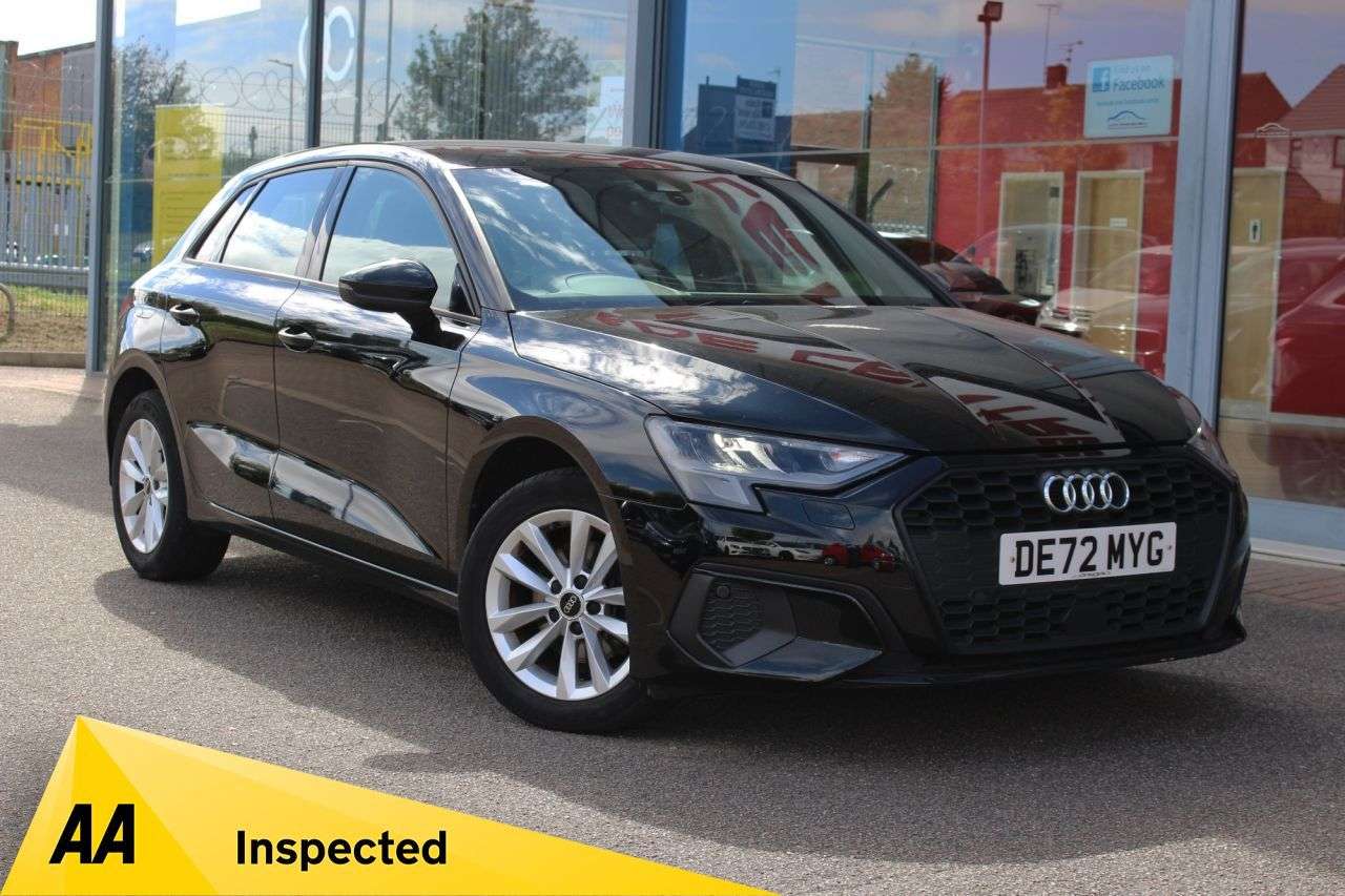 A 2022 AUDI A3 1.0 TFSI 30 Technik Sportback 5dr Petrol Manual Euro 6 (s/s) (110 ps) DIGIT A 2022 AUDI A3 1.0 TFSI 30 Technik Sportback 5dr Petrol Manual Euro 6 (s/s) (110 ps) DIGIT