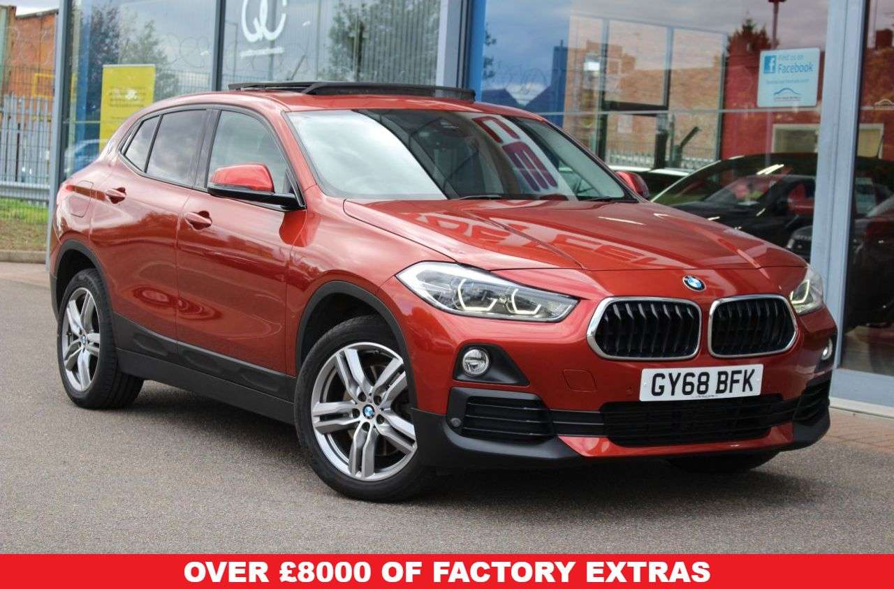 A 2018 BMW X2 2.0 20d Sport SUV 5dr Diesel Auto xDrive Euro 6 (s/s) (190 ps) NAV, R/CAM, A 2018 BMW X2 2.0 20d Sport SUV 5dr Diesel Auto xDrive Euro 6 (s/s) (190 ps) NAV, R/CAM,