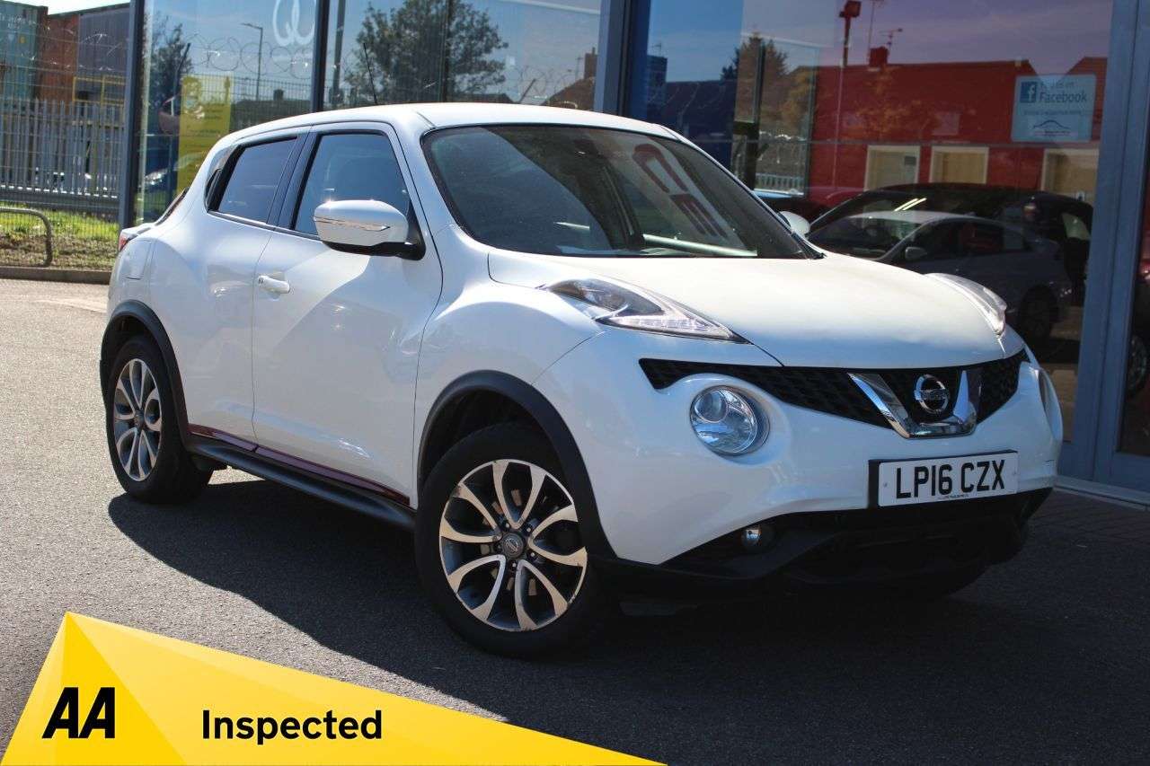 A 2016 NISSAN JUKE 1.6 DIG-T N-Connecta SUV 5dr Petrol XTRON 4WD Euro 6 (190 ps) LEDS, 17" ALL A 2016 NISSAN JUKE 1.6 DIG-T N-Connecta SUV 5dr Petrol XTRON 4WD Euro 6 (190 ps) LEDS, 17" ALL