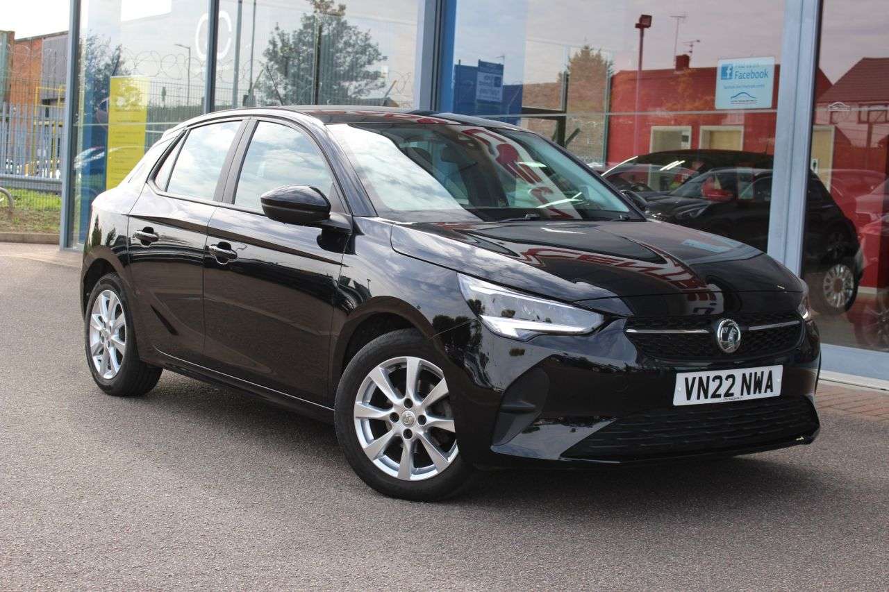 A 2022 VAUXHALL CORSA 1.2 SE Edition Hatchback 5dr Petrol Manual Euro 6 (75 ps) CRUISE/LDW, BLUET A 2022 VAUXHALL CORSA 1.2 SE Edition Hatchback 5dr Petrol Manual Euro 6 (75 ps) CRUISE/LDW, BLUET