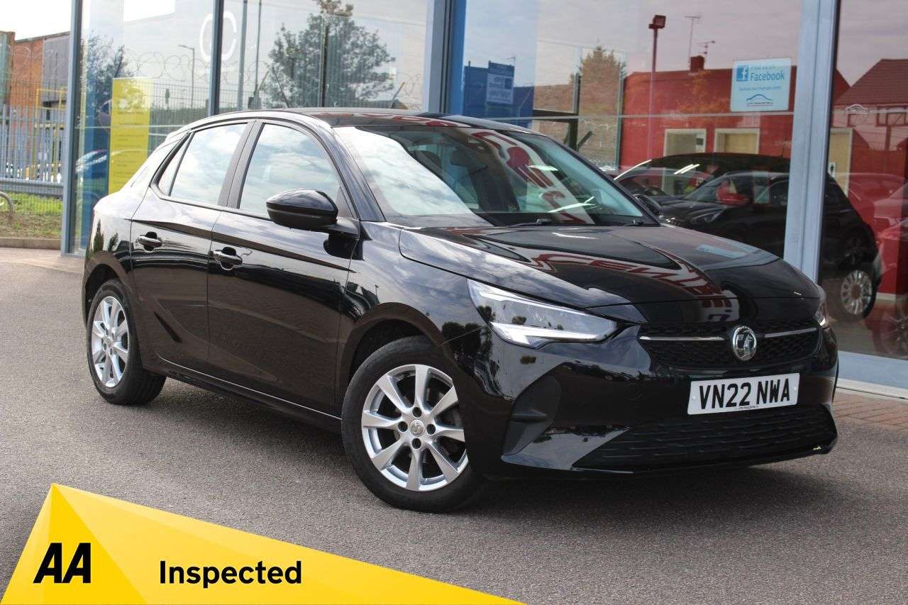 A 2022 VAUXHALL CORSA 1.2 SE Edition Hatchback 5dr Petrol Manual Euro 6 (75 ps) CRUISE/LDW, BLUET A 2022 VAUXHALL CORSA 1.2 SE Edition Hatchback 5dr Petrol Manual Euro 6 (75 ps) CRUISE/LDW, BLUET
