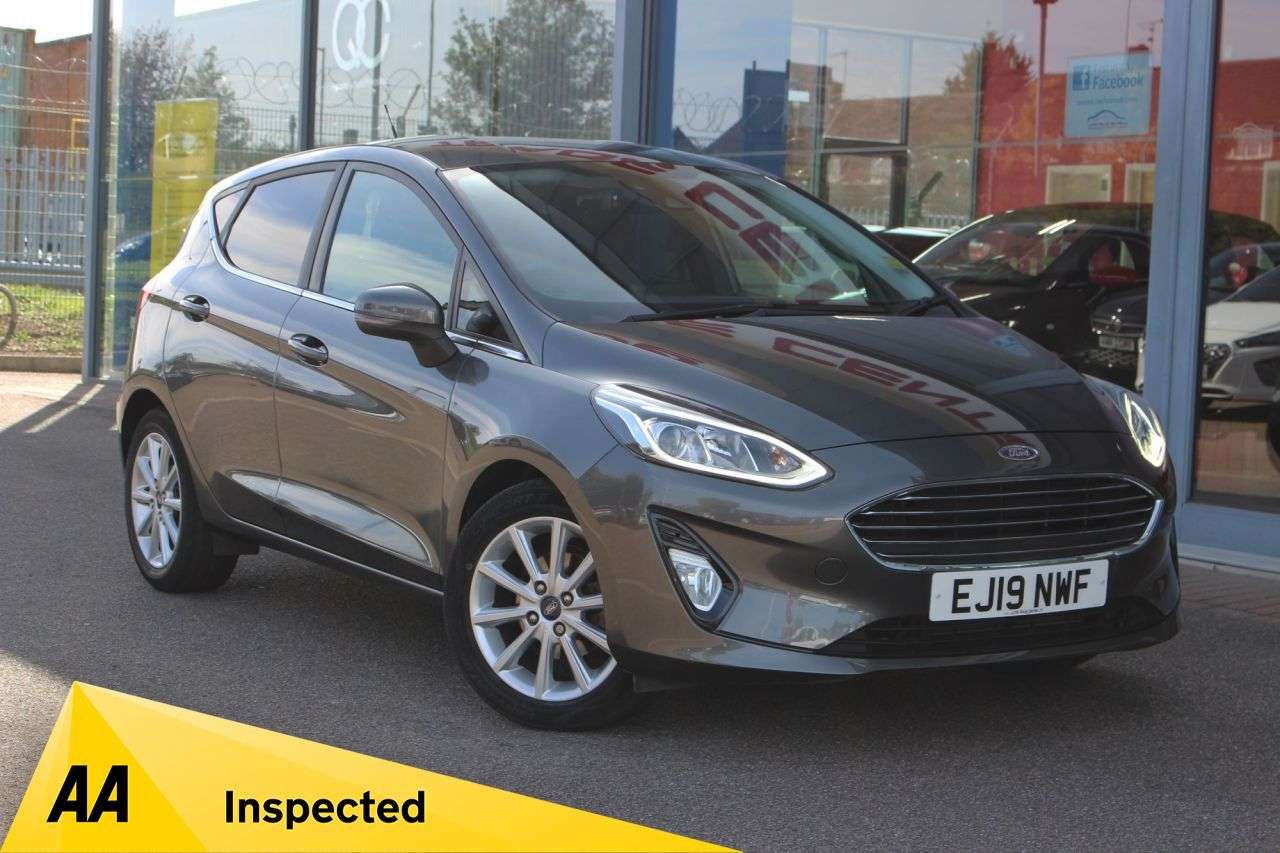 A 2019 FORD FIESTA 1.0T EcoBoost GPF Titanium Hatchback 5dr Petrol Auto Euro 6 (s/s) (100 ps) A 2019 FORD FIESTA 1.0T EcoBoost GPF Titanium Hatchback 5dr Petrol Auto Euro 6 (s/s) (100 ps)