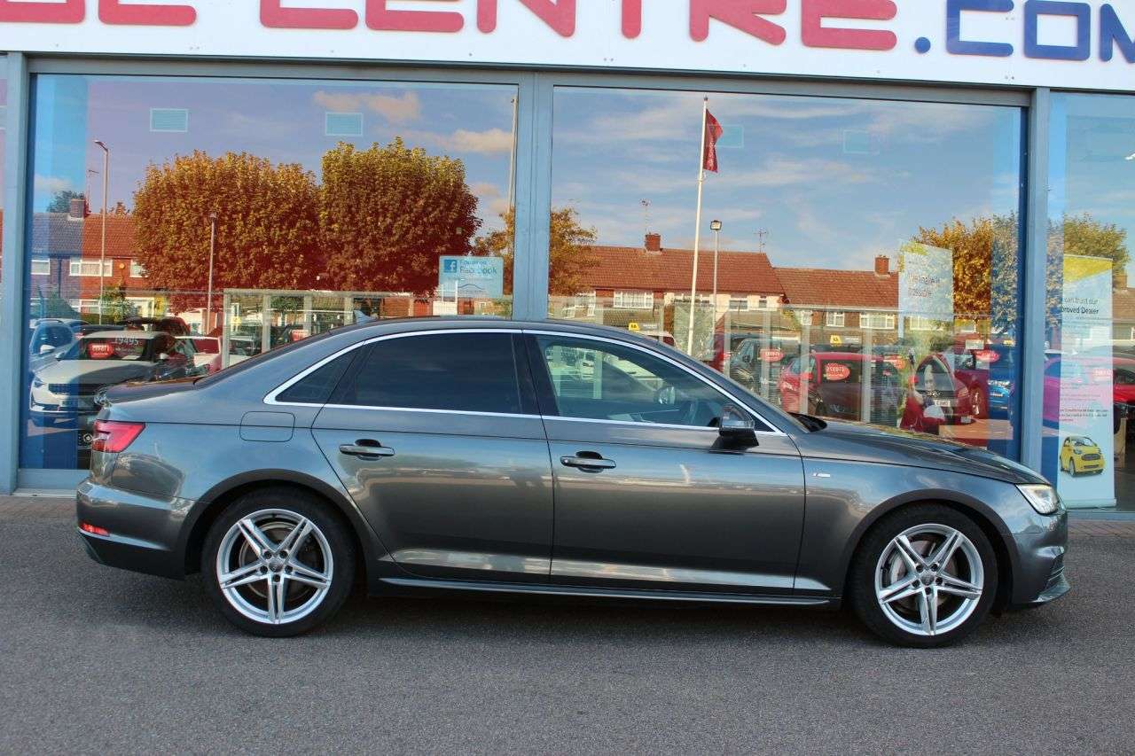 A 2016 AUDI A4 2.0 TDI S line Saloon 4dr Diesel S Tronic quattro Euro 6 (s/s) (190 ps) LED A 2016 AUDI A4 2.0 TDI S line Saloon 4dr Diesel S Tronic quattro Euro 6 (s/s) (190 ps) LED