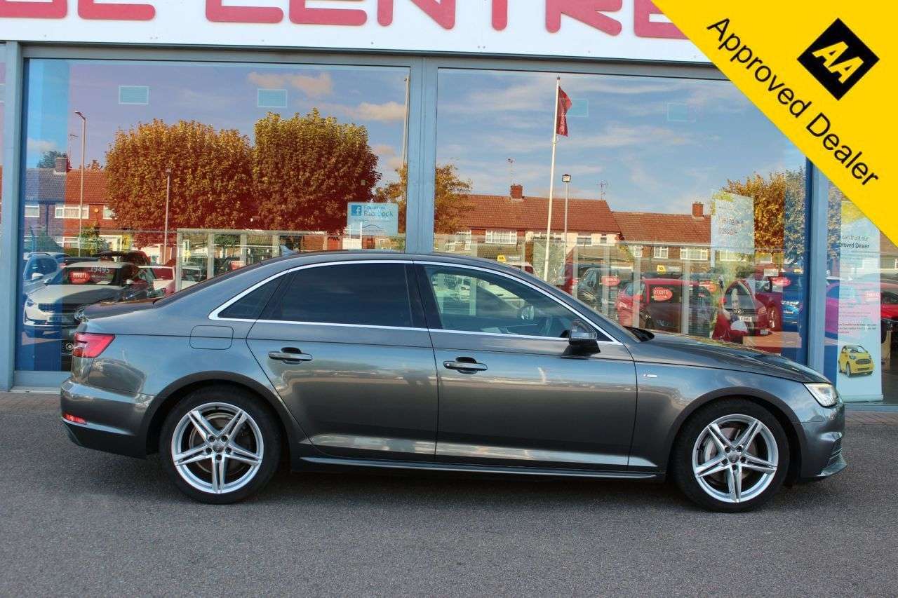 A 2016 AUDI A4 2.0 TDI S line Saloon 4dr Diesel S Tronic quattro Euro 6 (s/s) (190 ps) LED A 2016 AUDI A4 2.0 TDI S line Saloon 4dr Diesel S Tronic quattro Euro 6 (s/s) (190 ps) LED