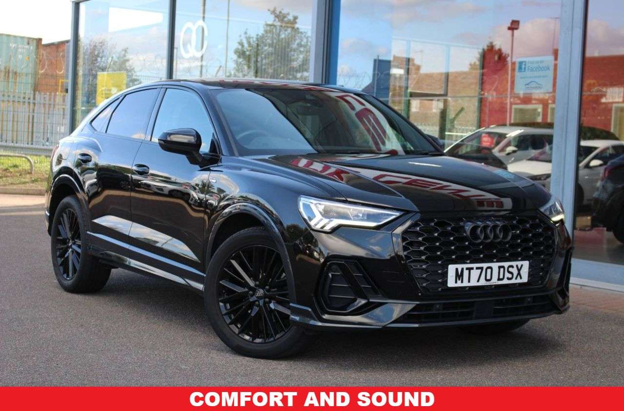 A 2020 AUDI Q3 2.0 TDI 35 S line Sportback 5dr Diesel S Tronic Euro 6 (s/s) (150 ps) CAPRP A 2020 AUDI Q3 2.0 TDI 35 S line Sportback 5dr Diesel S Tronic Euro 6 (s/s) (150 ps) CAPRP