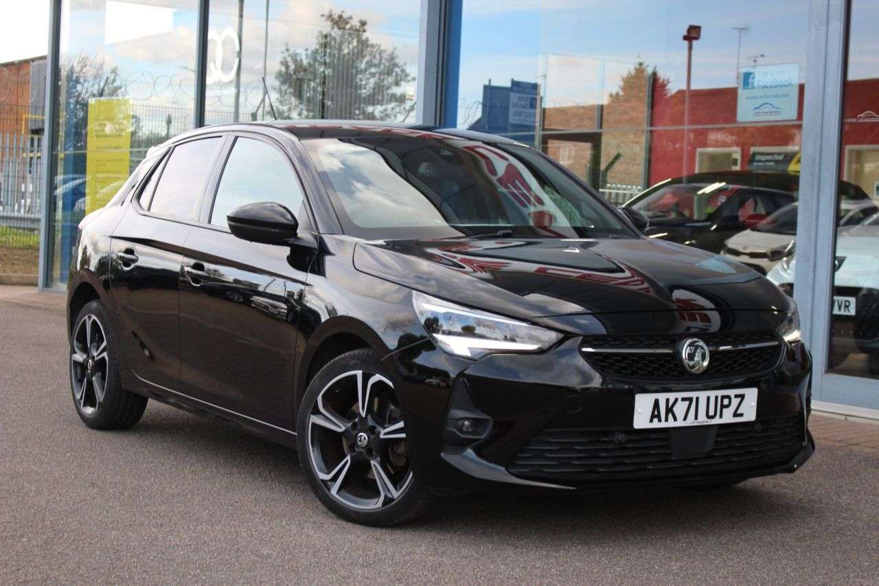 A 2021 VAUXHALL CORSA 1.2 Turbo SRi Premium Hatchback 5dr Petrol Auto Euro 6 (s/s) (130 ps) 17" A A 2021 VAUXHALL CORSA 1.2 Turbo SRi Premium Hatchback 5dr Petrol Auto Euro 6 (s/s) (130 ps) 17" A