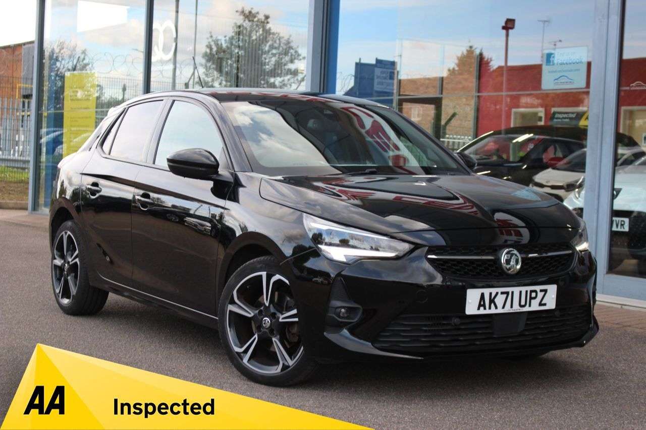 A 2021 VAUXHALL CORSA 1.2 Turbo SRi Premium Hatchback 5dr Petrol Auto Euro 6 (s/s) (130 ps) 17" A A 2021 VAUXHALL CORSA 1.2 Turbo SRi Premium Hatchback 5dr Petrol Auto Euro 6 (s/s) (130 ps) 17" A