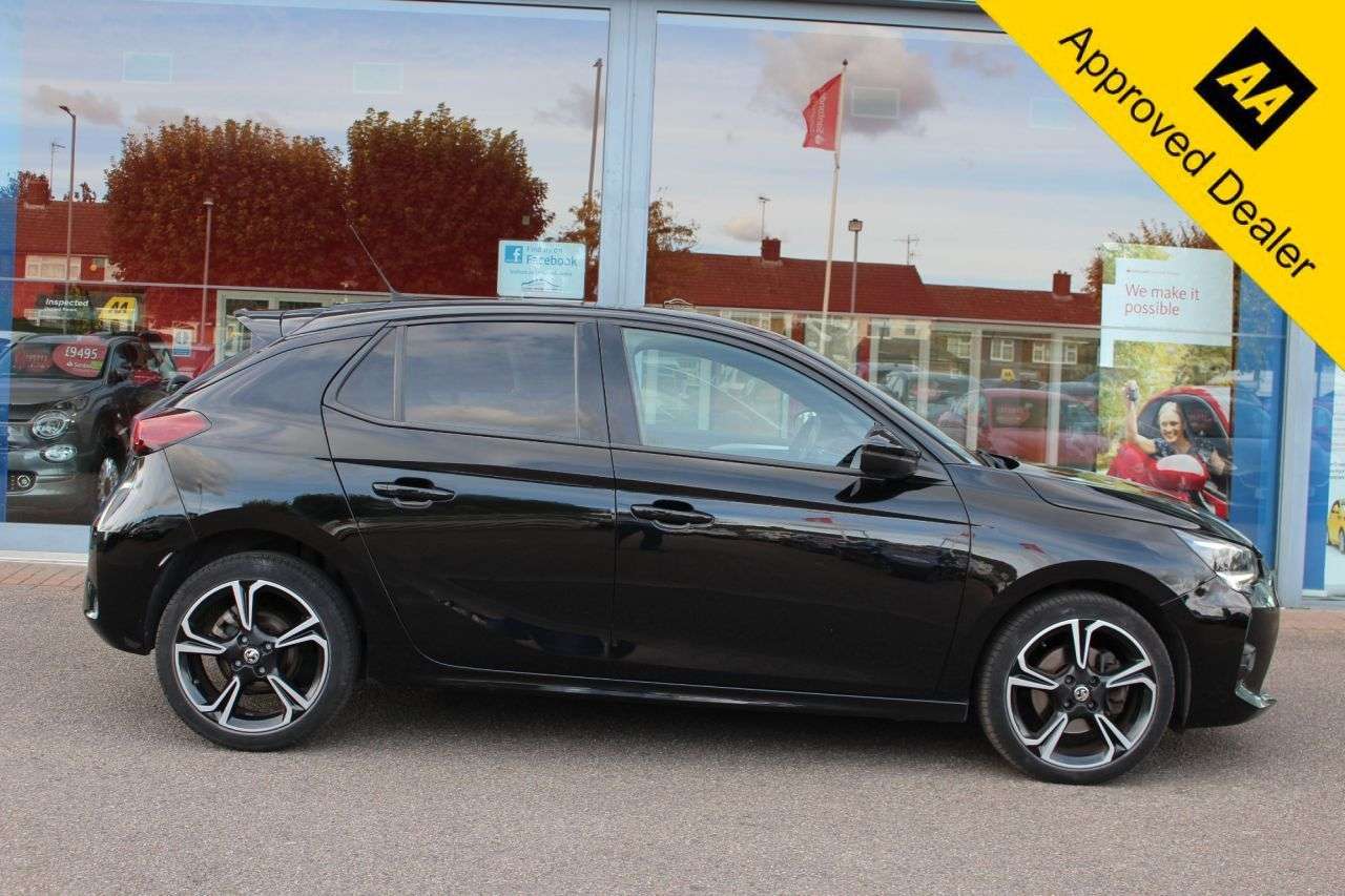 A 2021 VAUXHALL CORSA 1.2 Turbo SRi Premium Hatchback 5dr Petrol Auto Euro 6 (s/s) (130 ps) 17" A A 2021 VAUXHALL CORSA 1.2 Turbo SRi Premium Hatchback 5dr Petrol Auto Euro 6 (s/s) (130 ps) 17" A