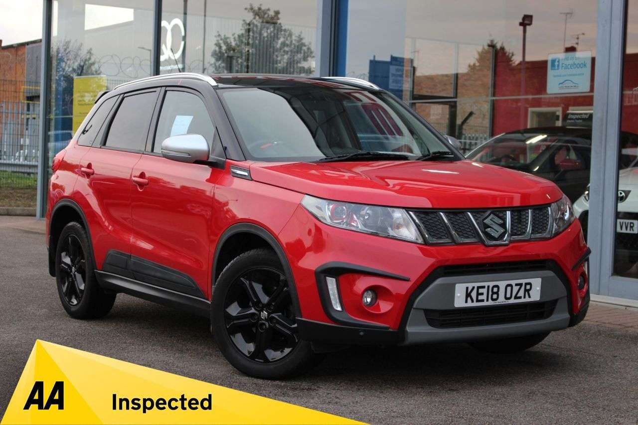 A 2018 SUZUKI VITARA 1.4 Boosterjet S SUV 5dr Petrol Auto ALLGRIP Euro 6 (s/s) (140 ps) CAMERA, A 2018 SUZUKI VITARA 1.4 Boosterjet S SUV 5dr Petrol Auto ALLGRIP Euro 6 (s/s) (140 ps) CAMERA,