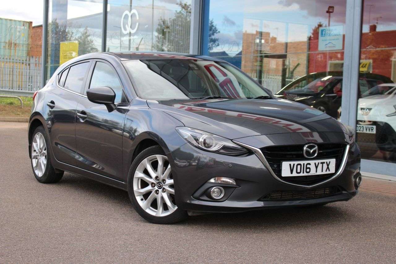 A 2016 MAZDA MAZDA3 2.2 SKYACTIV-D Sport Nav Hatchback 5dr Diesel Manual Euro 6 (s/s) (150 ps) A 2016 MAZDA MAZDA3 2.2 SKYACTIV-D Sport Nav Hatchback 5dr Diesel Manual Euro 6 (s/s) (150 ps)