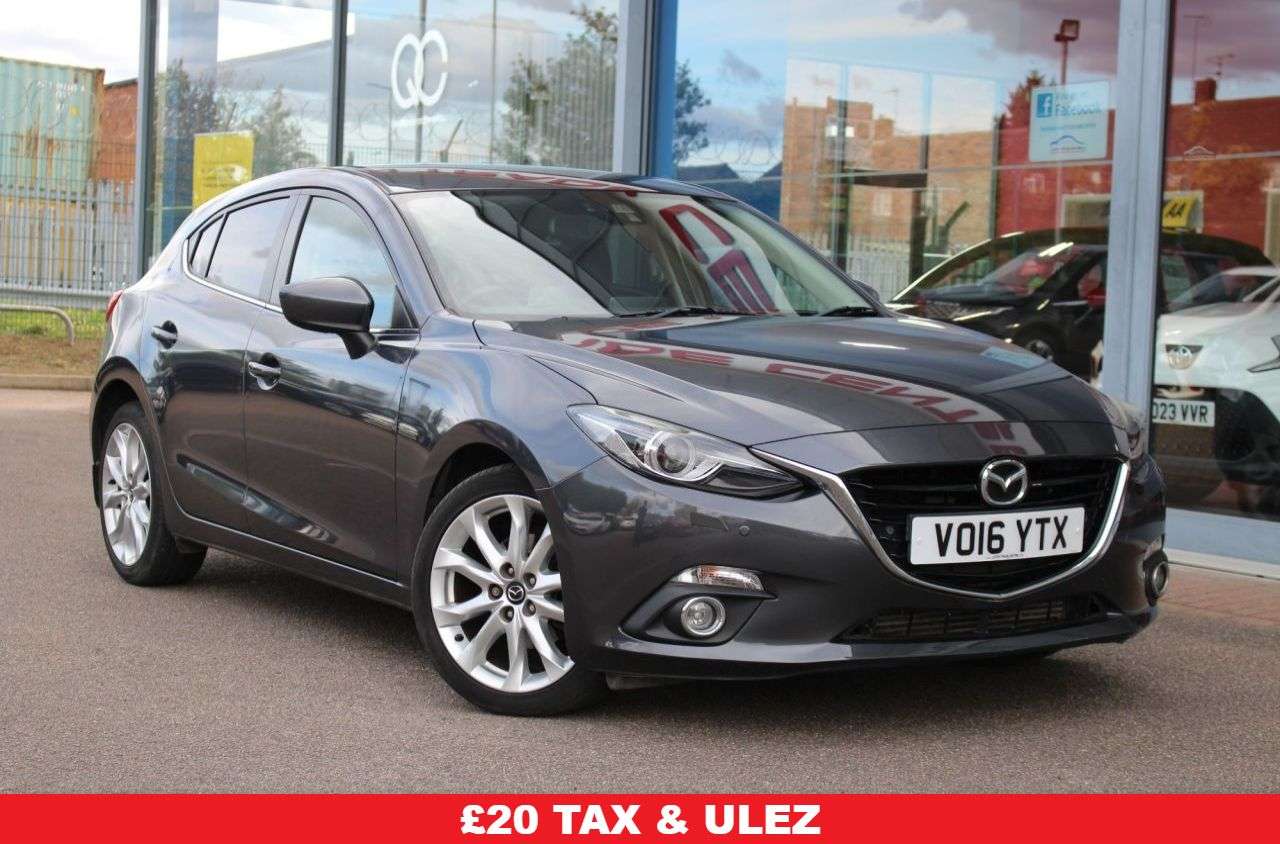A 2016 MAZDA MAZDA3 2.2 SKYACTIV-D Sport Nav Hatchback 5dr Diesel Manual Euro 6 (s/s) (150 ps) A 2016 MAZDA MAZDA3 2.2 SKYACTIV-D Sport Nav Hatchback 5dr Diesel Manual Euro 6 (s/s) (150 ps)