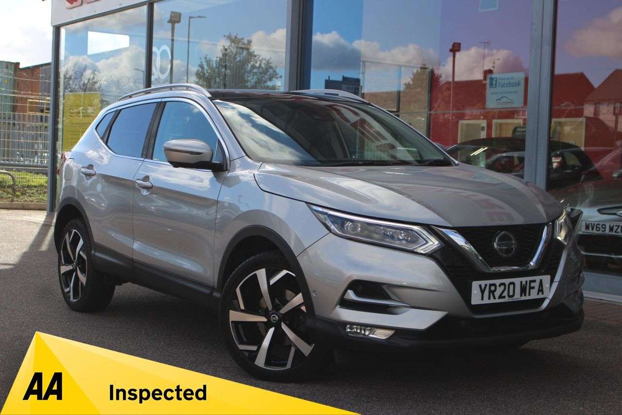 A 2020 NISSAN QASHQAI 1.3 DIG-T Tekna SUV 5dr Petrol Manual Euro 6 (s/s) (160 ps) HTD/LTHR, DAB, A 2020 NISSAN QASHQAI 1.3 DIG-T Tekna SUV 5dr Petrol Manual Euro 6 (s/s) (160 ps) HTD/LTHR, DAB,