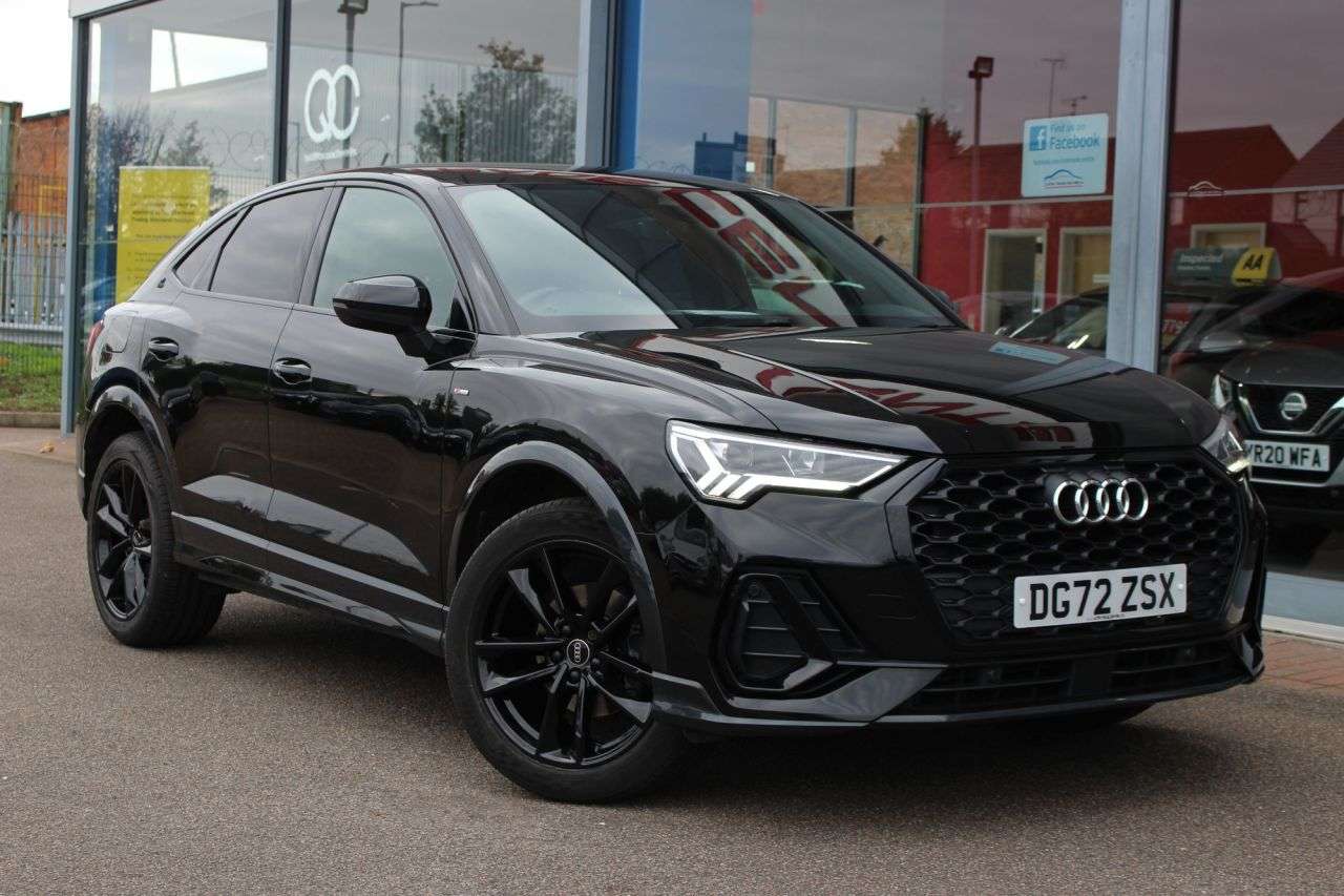 A 2022 AUDI Q3 1.5 TFSI CoD 35 Black Edition Sportback 5dr Petrol S Tronic Euro 6 (s/s) (1 A 2022 AUDI Q3 1.5 TFSI CoD 35 Black Edition Sportback 5dr Petrol S Tronic Euro 6 (s/s) (1