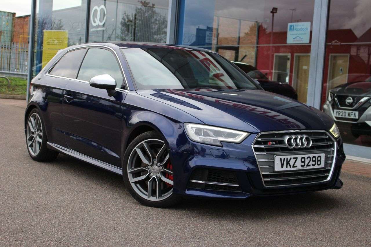 A 2016 AUDI S3 2.0 TFSI Hatchback 3dr Petrol Manual quattro Euro 6 (s/s) (310 ps) LEDS, 18 A 2016 AUDI S3 2.0 TFSI Hatchback 3dr Petrol Manual quattro Euro 6 (s/s) (310 ps) LEDS, 18