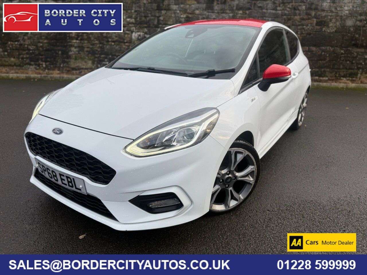 A 2018 FORD FIESTA 1.0T EcoBoost ST-Line X Hatchback 3dr Petrol Manual Euro 6 (s/s) (140 ps) W A 2018 FORD FIESTA 1.0T EcoBoost ST-Line X Hatchback 3dr Petrol Manual Euro 6 (s/s) (140 ps) W