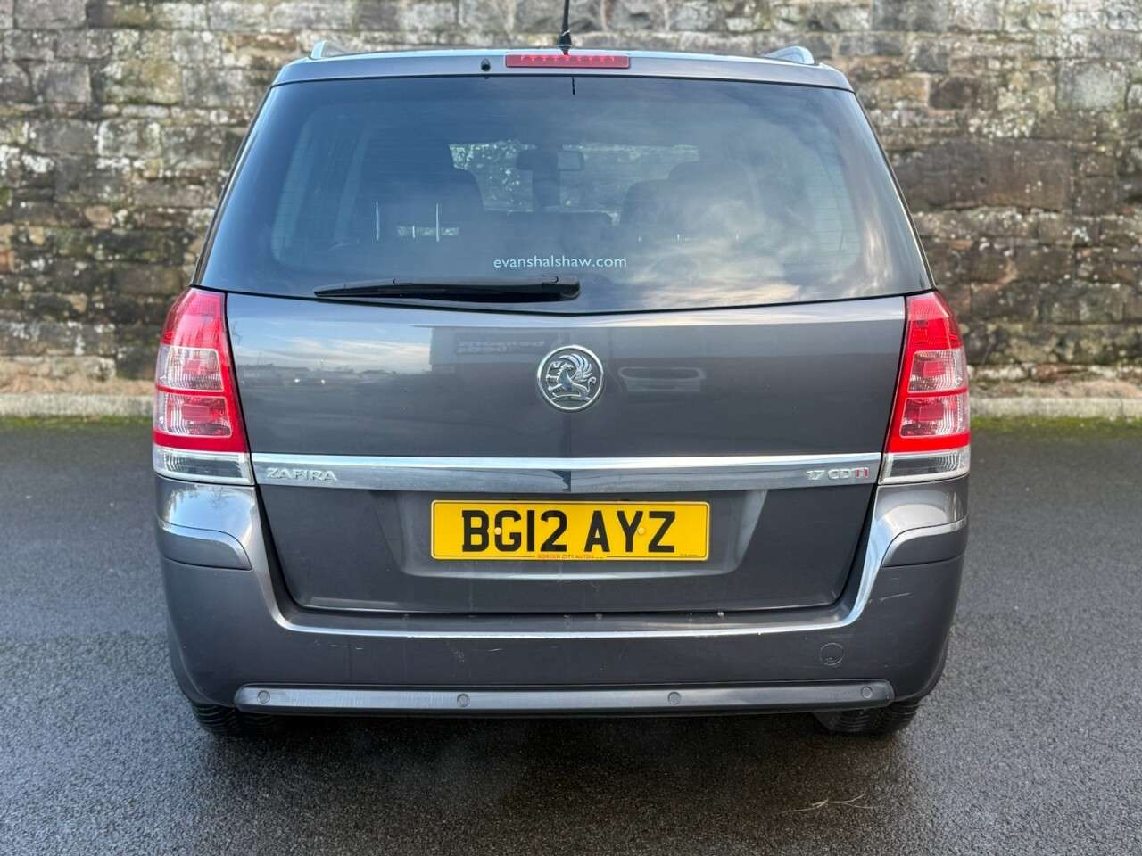 2012 VAUXHALL ZAFIRA 2012 VAUXHALL ZAFIRA