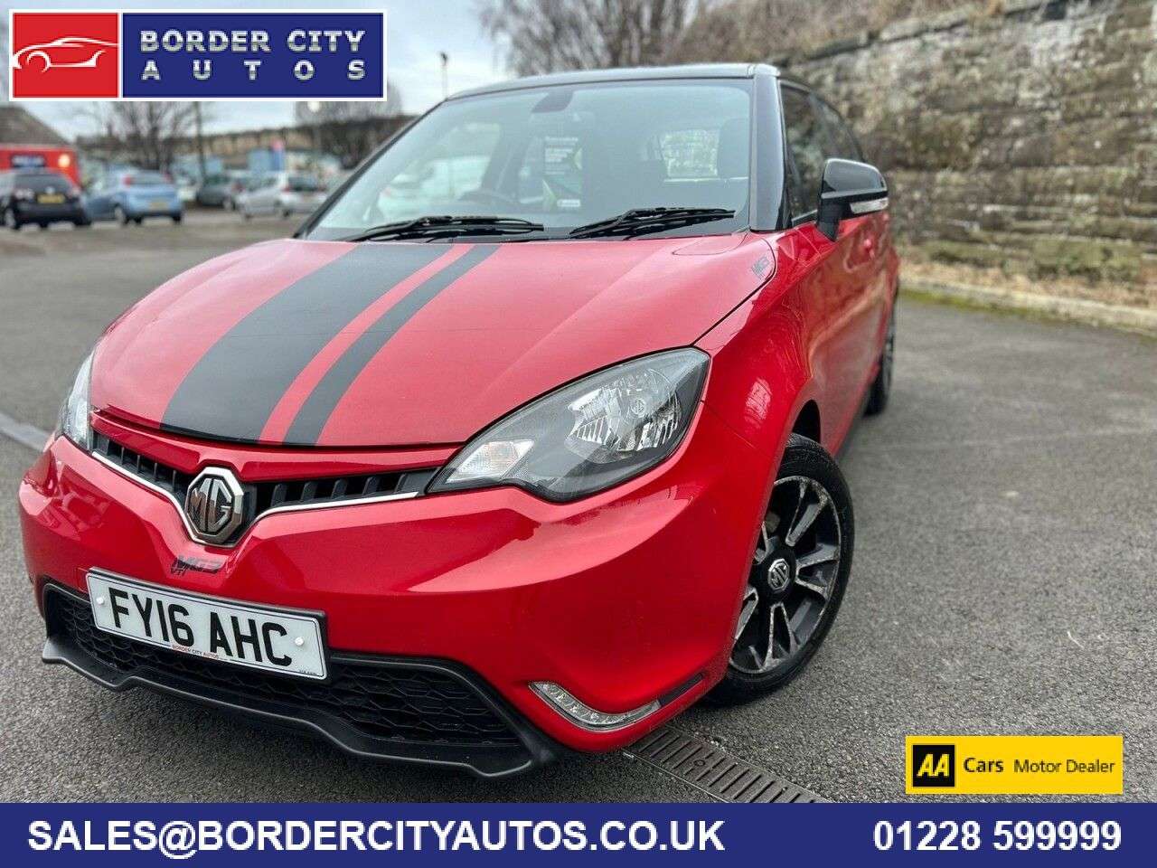 A 2016 MG MG3 1.5 VTi-TECH 3Style Hatchback 5dr Petrol Manual Euro 6 (s/s) (106 ps) A 2016 MG MG3 1.5 VTi-TECH 3Style Hatchback 5dr Petrol Manual Euro 6 (s/s) (106 ps)