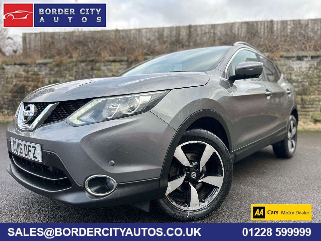A 2016 NISSAN QASHQAI 1.5 dCi N-Connecta SUV 5dr Diesel Manual 2WD Euro 6 (s/s) (110 ps) A 2016 NISSAN QASHQAI 1.5 dCi N-Connecta SUV 5dr Diesel Manual 2WD Euro 6 (s/s) (110 ps)