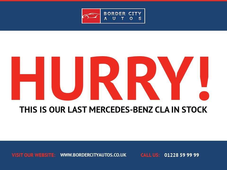 A 2015 MERCEDES-BENZ CLA 1.6 CLA180 AMG Sport Coupe 4dr Petrol Manual Euro 6 (s/s) (122 ps) A 2015 MERCEDES-BENZ CLA 1.6 CLA180 AMG Sport Coupe 4dr Petrol Manual Euro 6 (s/s) (122 ps)