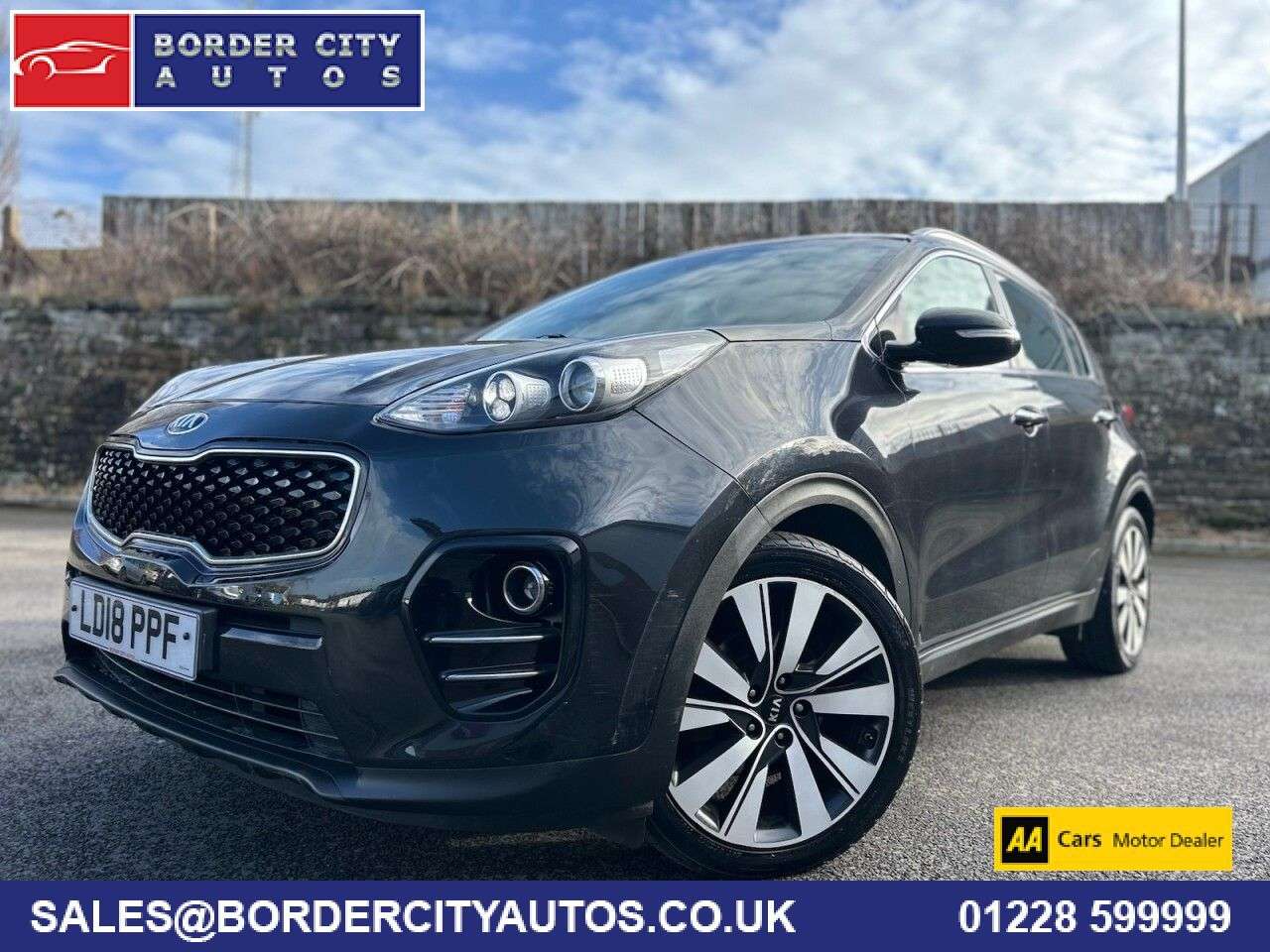 A 2018 KIA SPORTAGE 1.7 CRDi 3 SUV 5dr Diesel DCT Euro 6 (s/s) (139 bhp) A 2018 KIA SPORTAGE 1.7 CRDi 3 SUV 5dr Diesel DCT Euro 6 (s/s) (139 bhp)