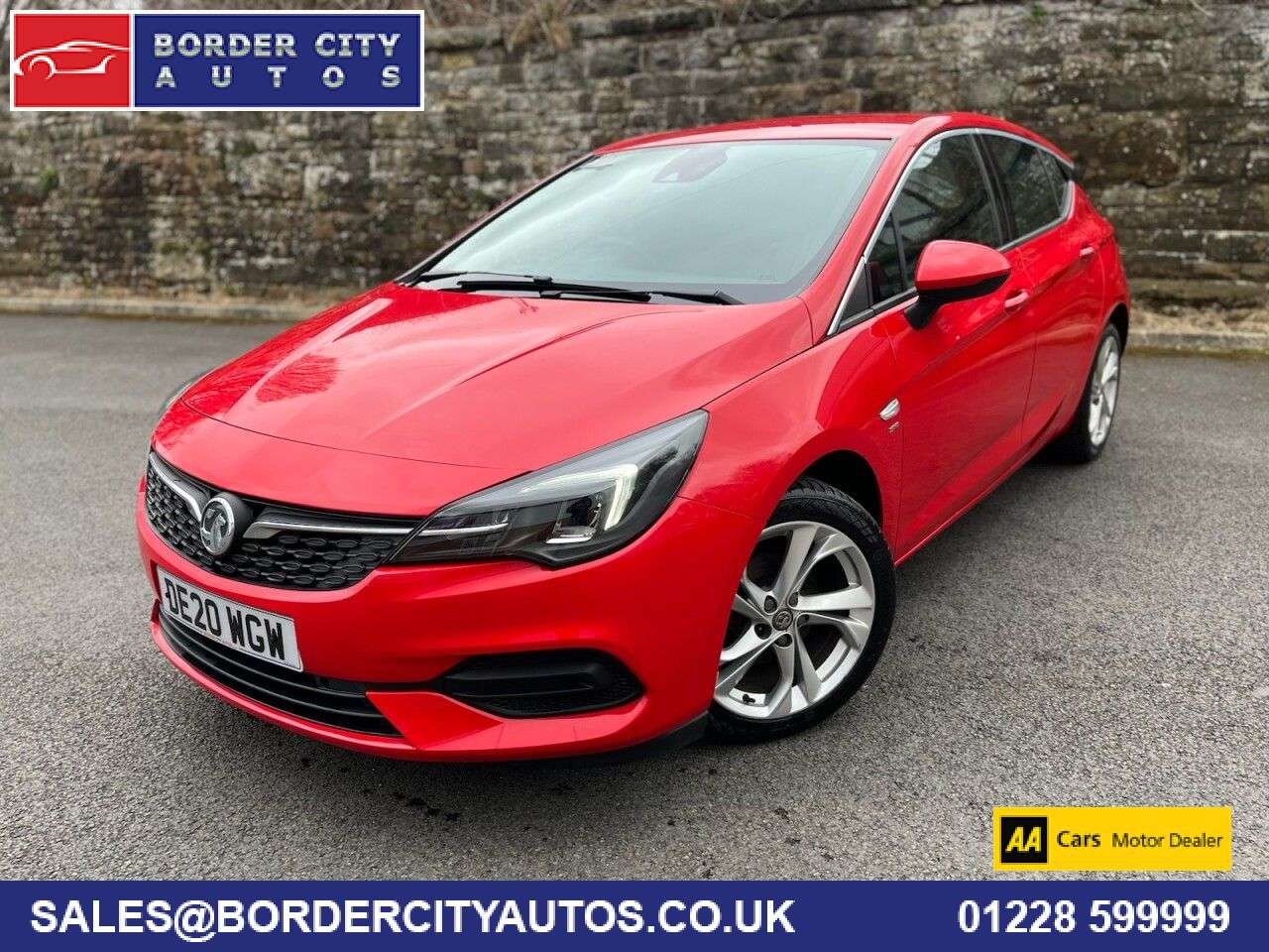 A 2020 VAUXHALL ASTRA 1.2 Turbo SRi Nav Hatchback 5dr Petrol Manual Euro 6 (s/s) (145 ps) A 2020 VAUXHALL ASTRA 1.2 Turbo SRi Nav Hatchback 5dr Petrol Manual Euro 6 (s/s) (145 ps)