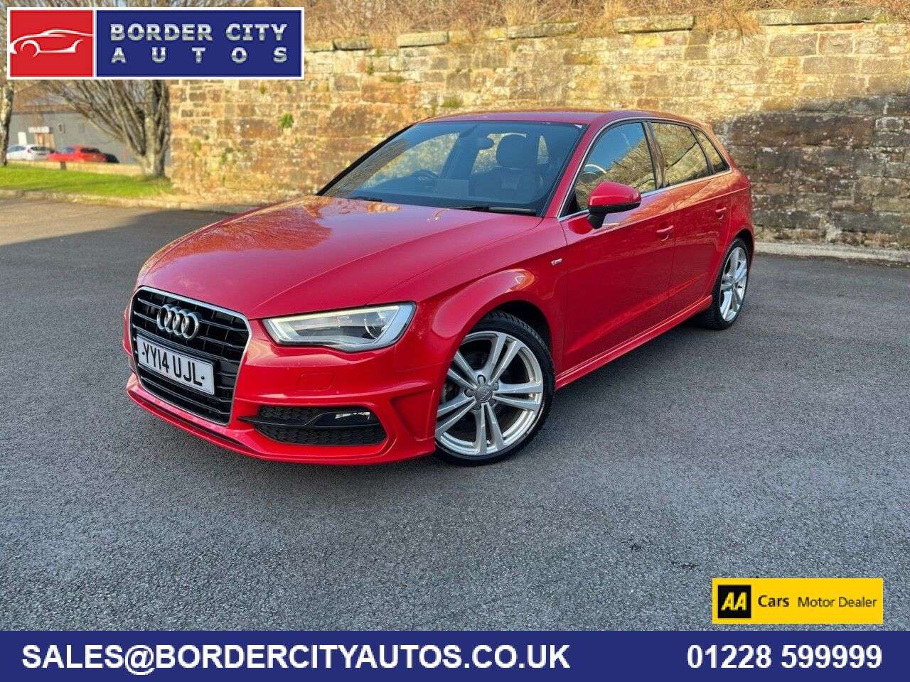 A 2014 AUDI A3 2.0 TDI S line Sportback 5dr Diesel Manual Euro 5 (s/s) (150 ps) A 2014 AUDI A3 2.0 TDI S line Sportback 5dr Diesel Manual Euro 5 (s/s) (150 ps)