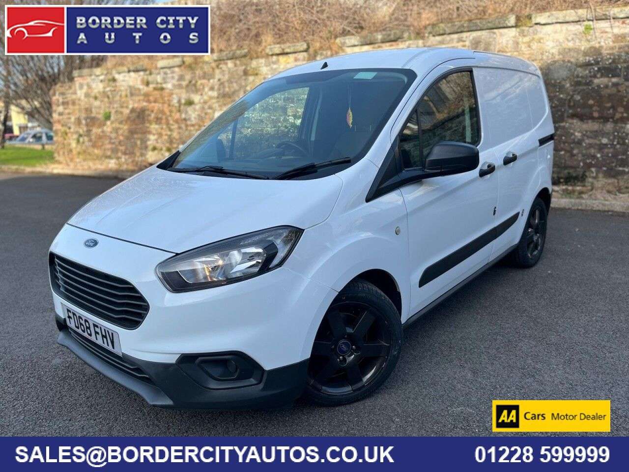 A 2019 FORD TRANSIT COURIER 1.5 TDCi Panel Van 5dr Diesel Manual L1 Euro 6 (75 ps) A 2019 FORD TRANSIT COURIER 1.5 TDCi Panel Van 5dr Diesel Manual L1 Euro 6 (75 ps)