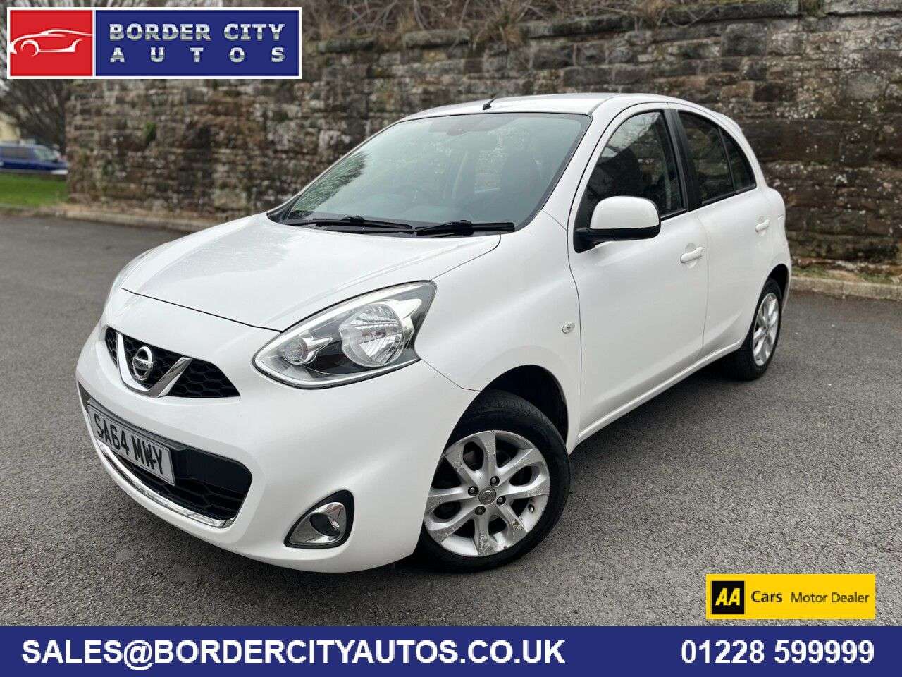 A 2014 NISSAN MICRA 1.2 Acenta Hatchback 5dr Petrol CVT Euro 5 (80 ps) A 2014 NISSAN MICRA 1.2 Acenta Hatchback 5dr Petrol CVT Euro 5 (80 ps)