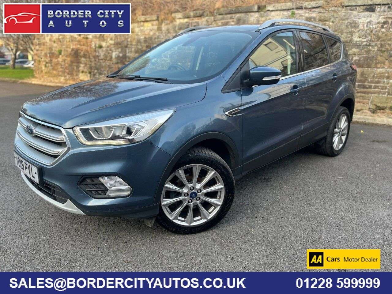 A 2019 FORD KUGA 1.5 TDCi EcoBlue Titanium Edition SUV 5dr Diesel Manual Euro 6 (s/s) (120 p A 2019 FORD KUGA 1.5 TDCi EcoBlue Titanium Edition SUV 5dr Diesel Manual Euro 6 (s/s) (120 p