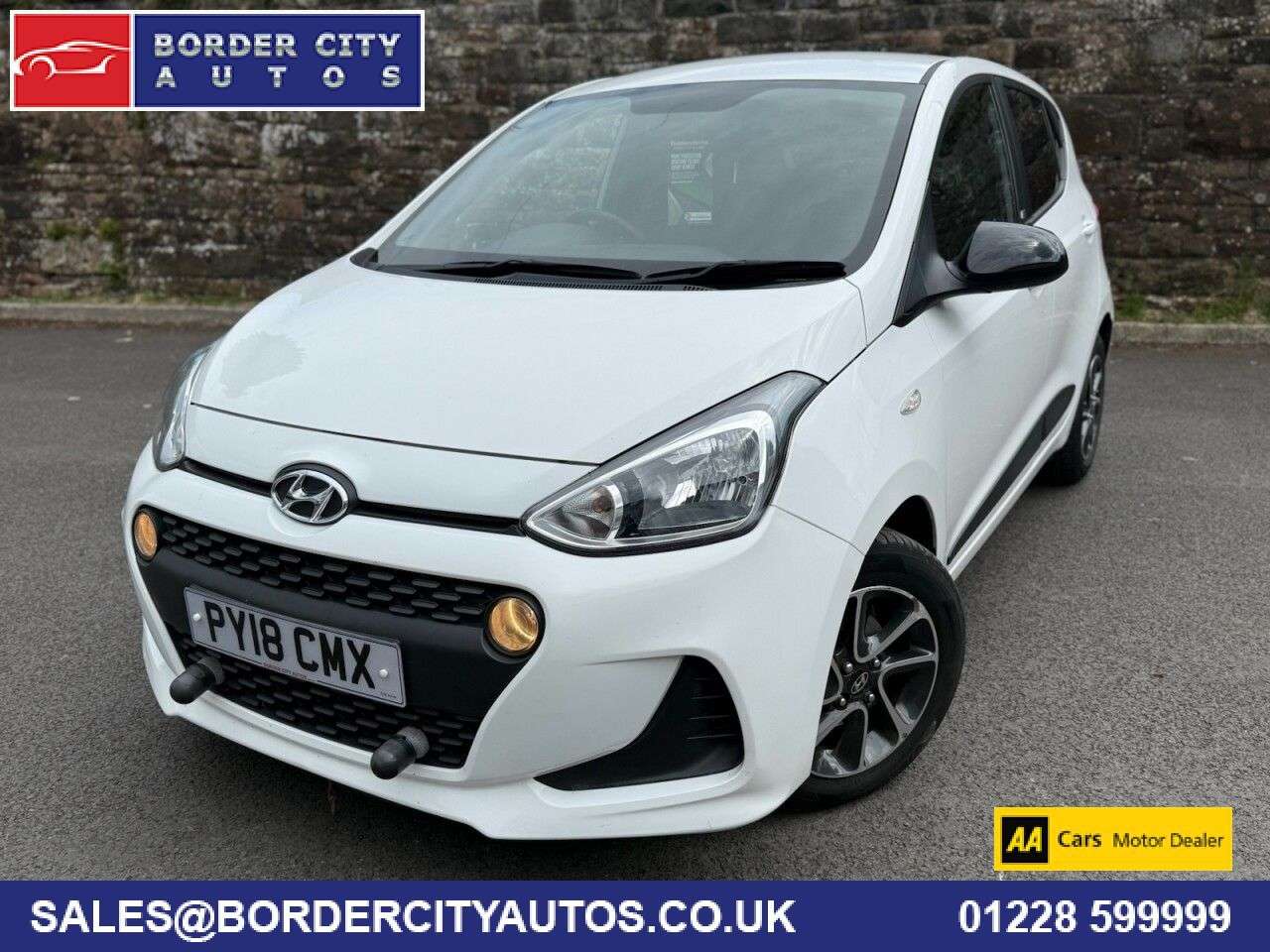 A 2018 HYUNDAI I10 1.0 GO! SE Hatchback 5dr Petrol Manual Euro 6 (66 ps) A 2018 HYUNDAI I10 1.0 GO! SE Hatchback 5dr Petrol Manual Euro 6 (66 ps)