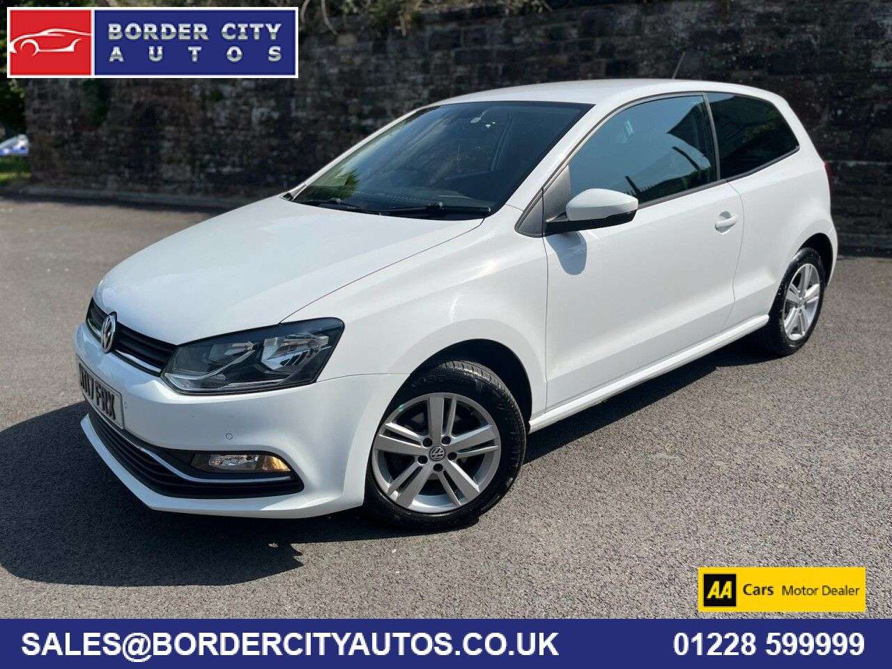 A 2017 VOLKSWAGEN POLO 1.2 TSI BlueMotion Tech Match Edition Hatchback 3dr Petrol Manual Euro 6 (s A 2017 VOLKSWAGEN POLO 1.2 TSI BlueMotion Tech Match Edition Hatchback 3dr Petrol Manual Euro 6 (s