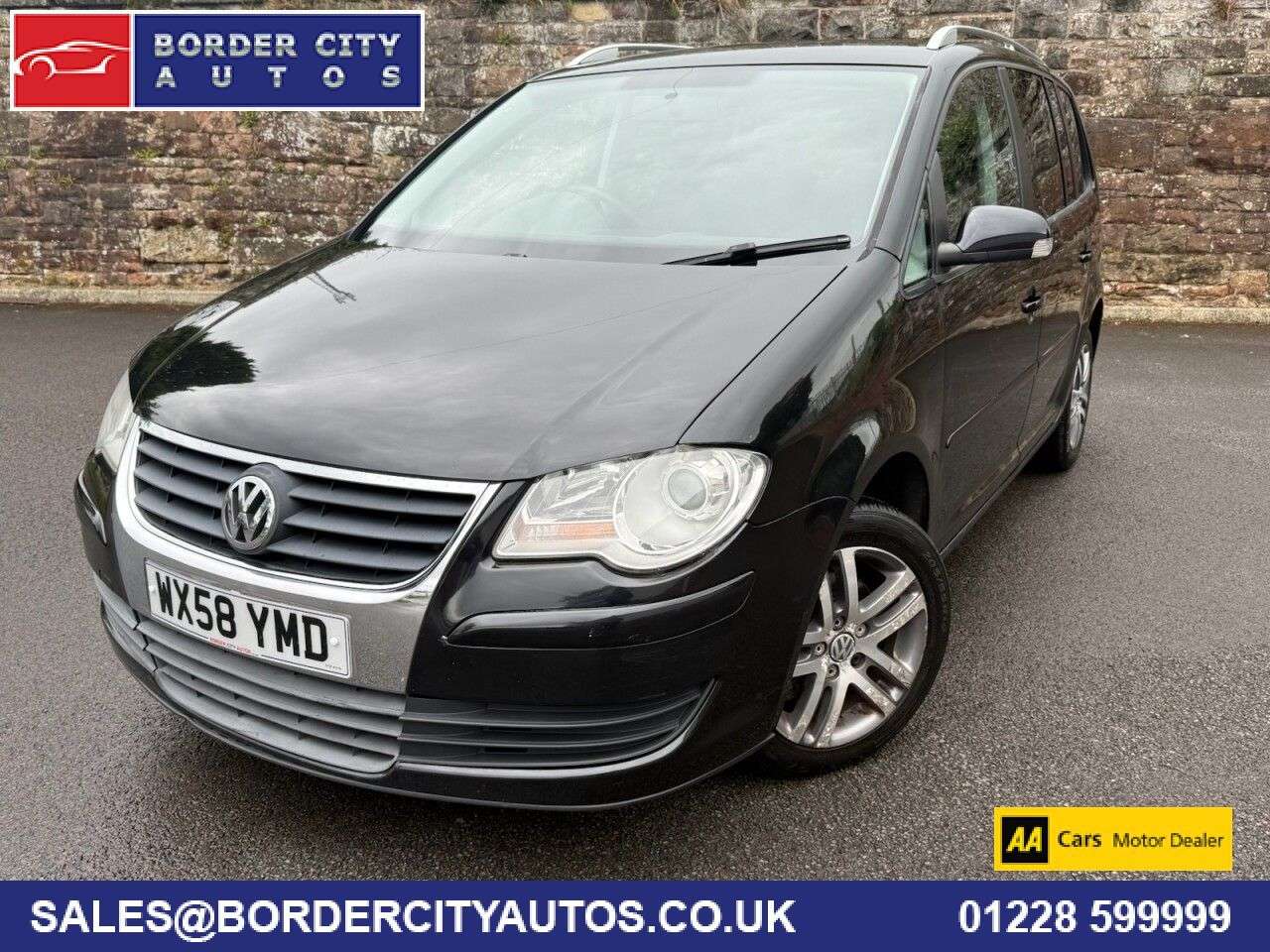A 2008 VOLKSWAGEN TOURAN 1.9 TDI SE MPV 5dr Diesel Manual (7 Seats) (156 g/km, 103 bhp) A 2008 VOLKSWAGEN TOURAN 1.9 TDI SE MPV 5dr Diesel Manual (7 Seats) (156 g/km, 103 bhp)