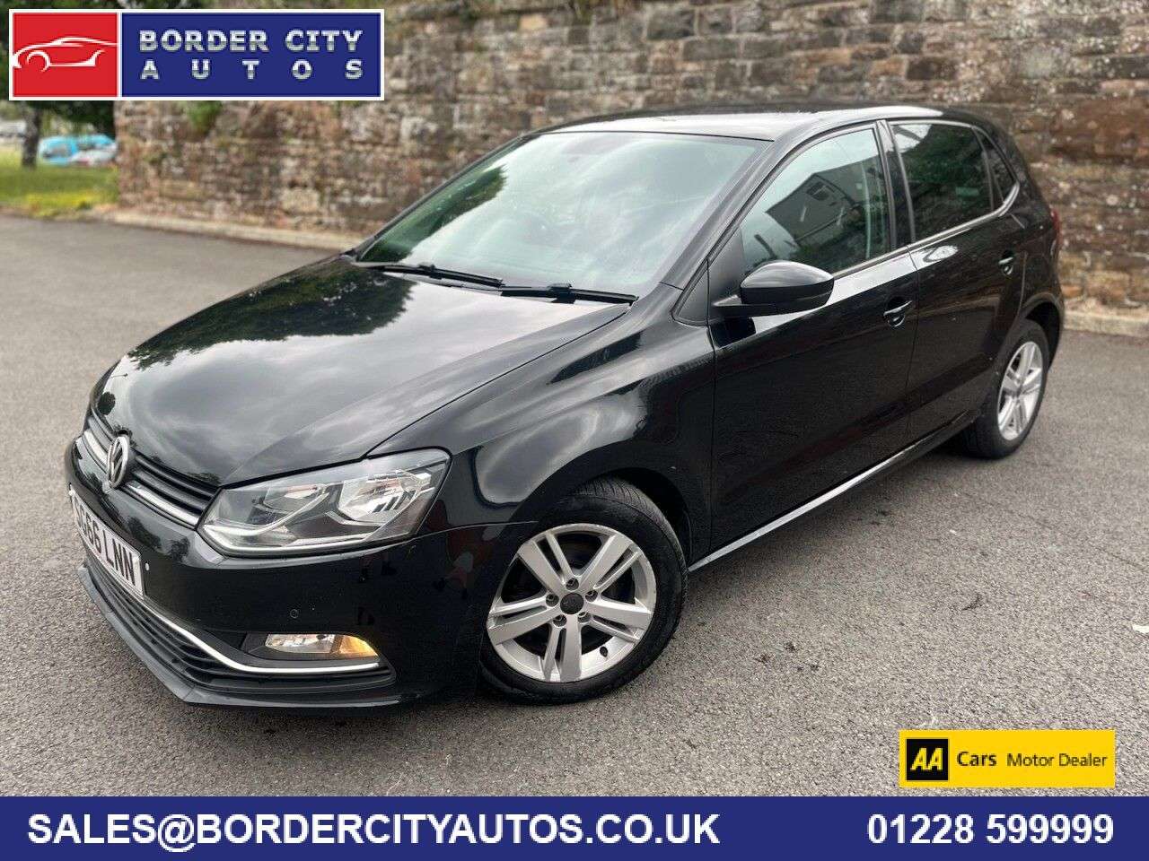 A 2016 VOLKSWAGEN POLO 1.4 TDI BlueMotion Tech Match Hatchback 5dr Diesel Manual Euro 6 (s/s) (75 A 2016 VOLKSWAGEN POLO 1.4 TDI BlueMotion Tech Match Hatchback 5dr Diesel Manual Euro 6 (s/s) (75