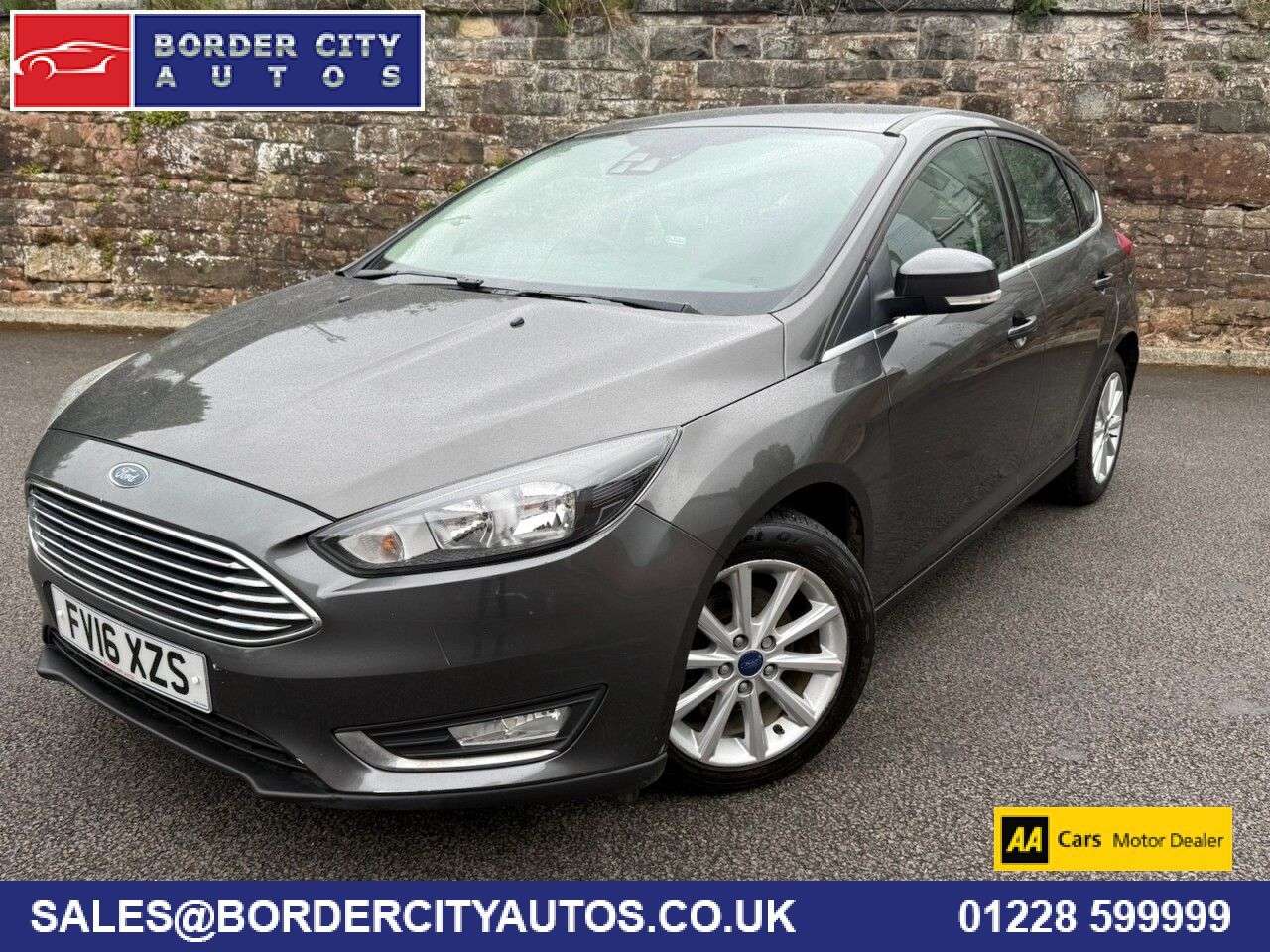 A 2016 FORD FOCUS 1.5 TDCi Titanium Hatchback 5dr Diesel Manual Euro 6 (s/s) (120 ps) A 2016 FORD FOCUS 1.5 TDCi Titanium Hatchback 5dr Diesel Manual Euro 6 (s/s) (120 ps)